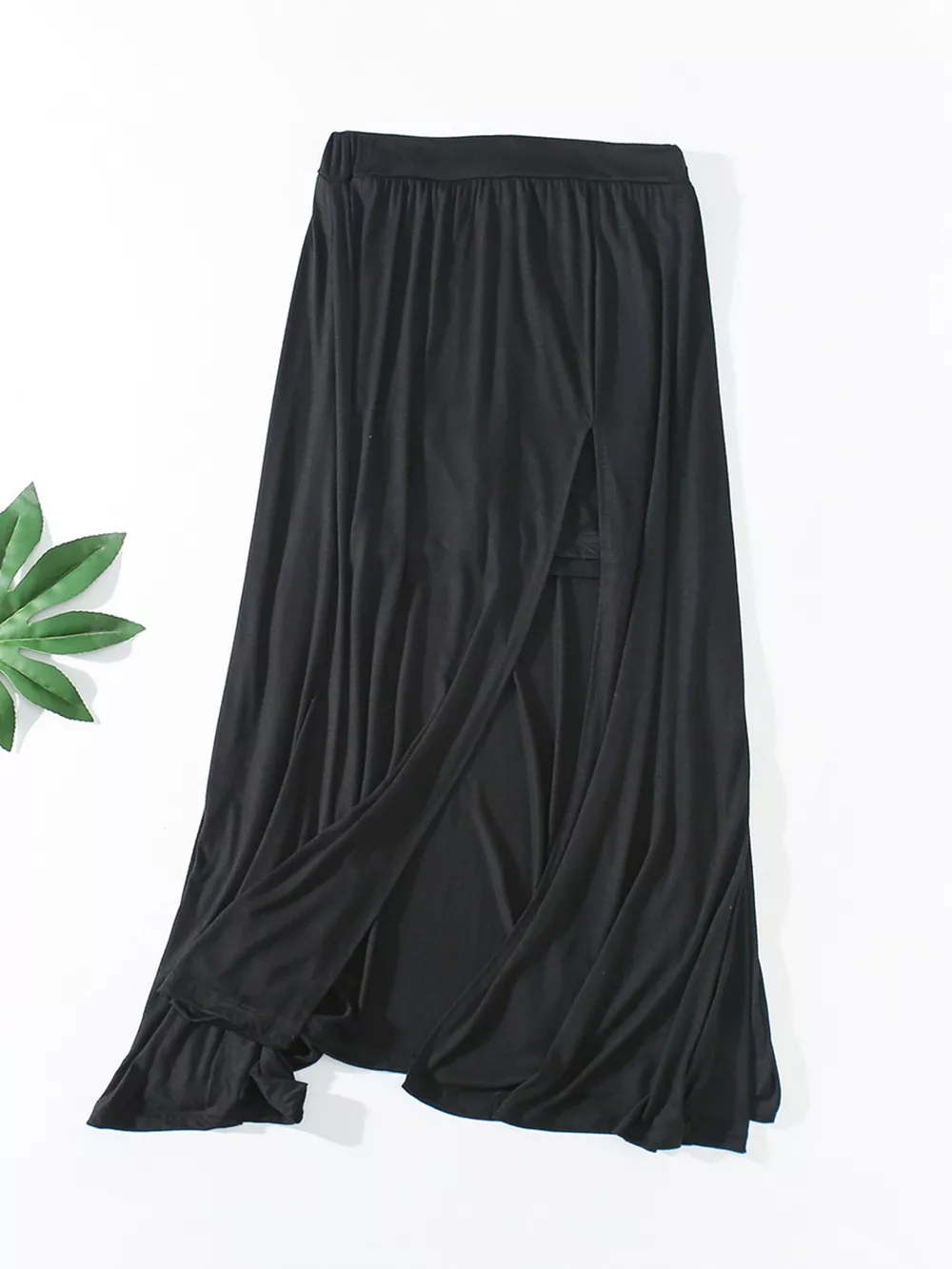 A-Line Slit Maxi Skirt, image 5