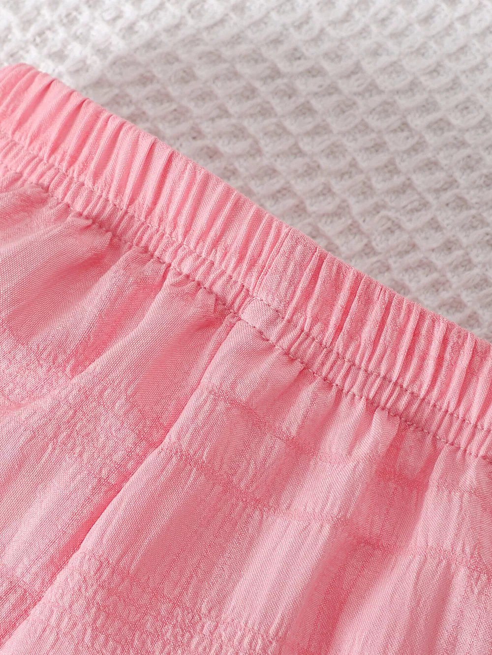 Children's Ruffled Trim Textured Top and Pants Set, image 5