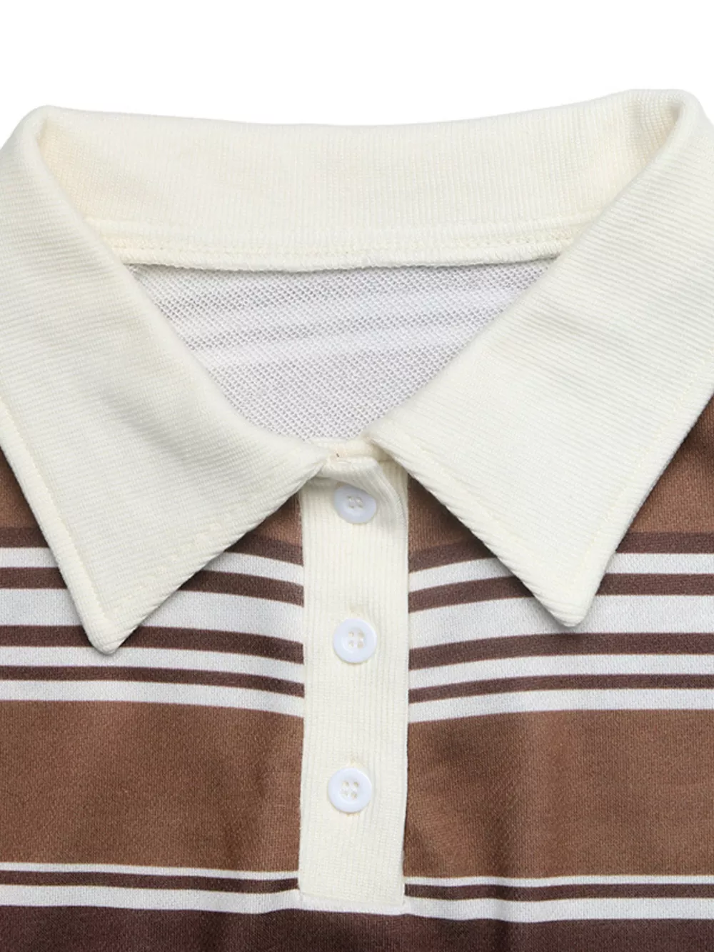 Striped Dropped Shoulder Sweatshirt, image 7