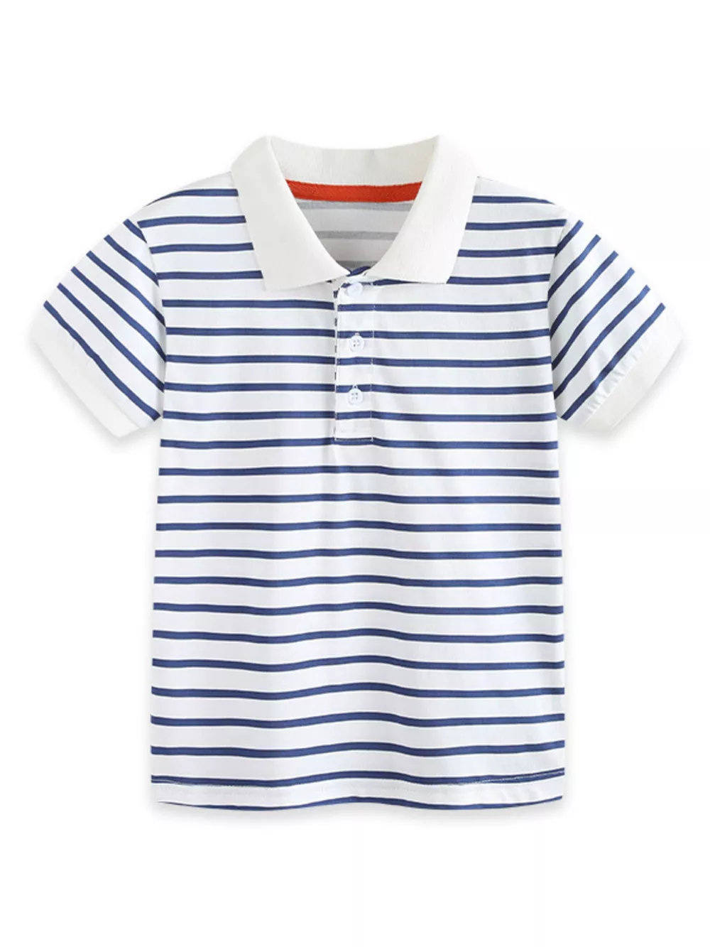 Children's Striped Short Sleeve Polo Shirt, image 5