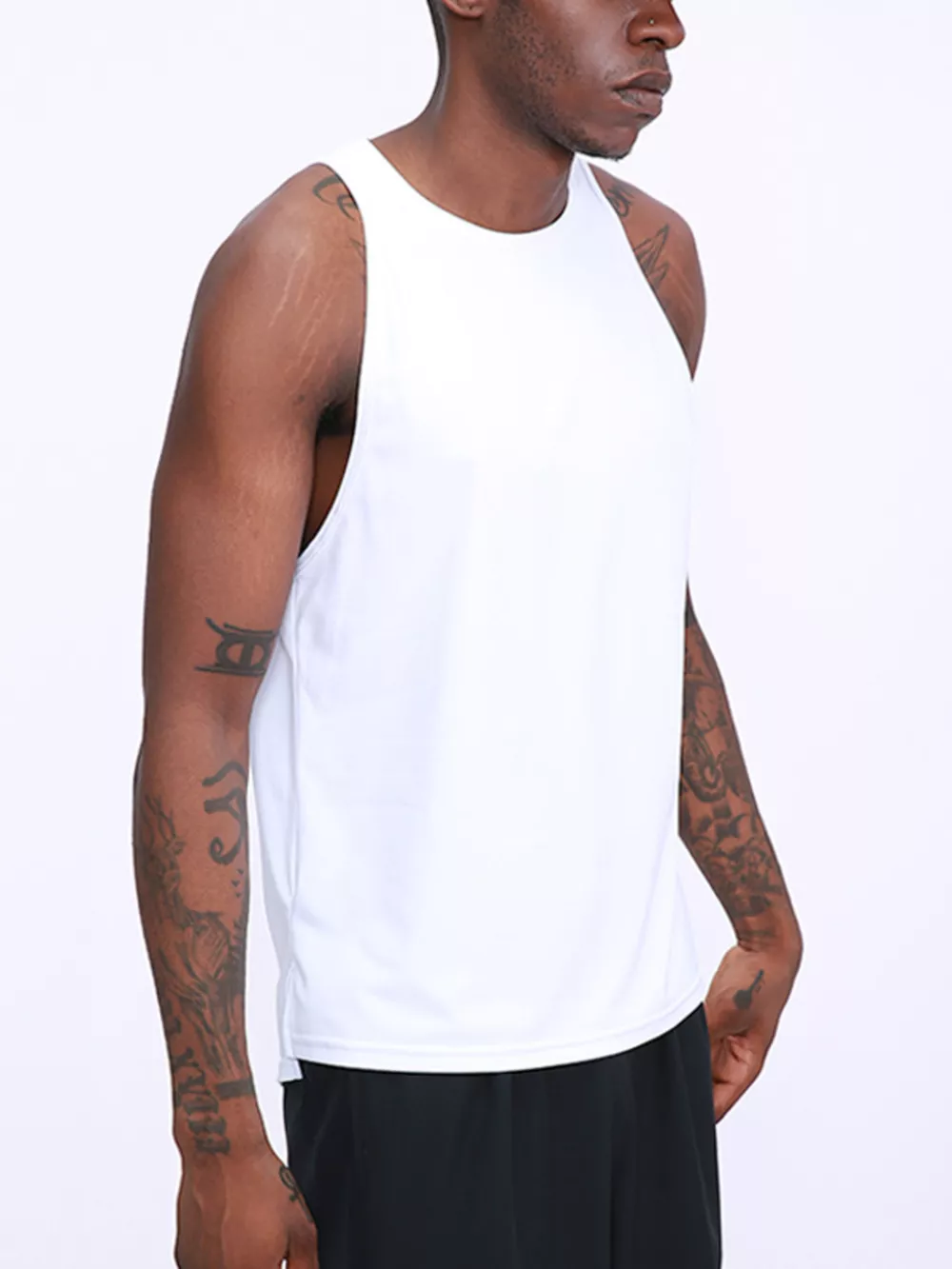 Men's Plus Size Sleeveless Performance Active Tank, image 4