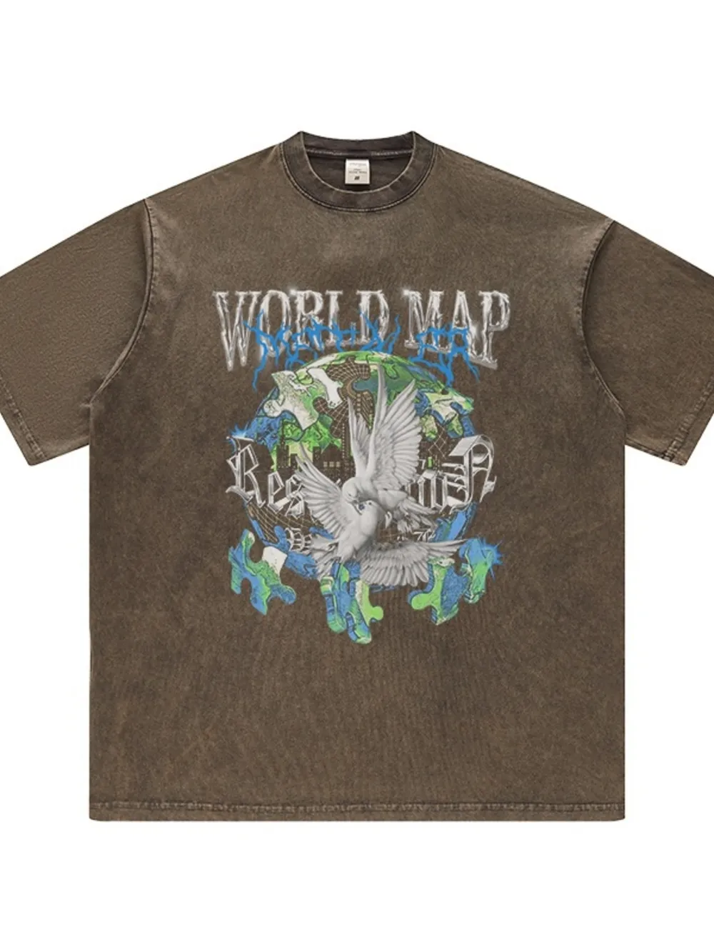 Men's Graphic Round Neck Short Sleeve T-Shirt, image 5