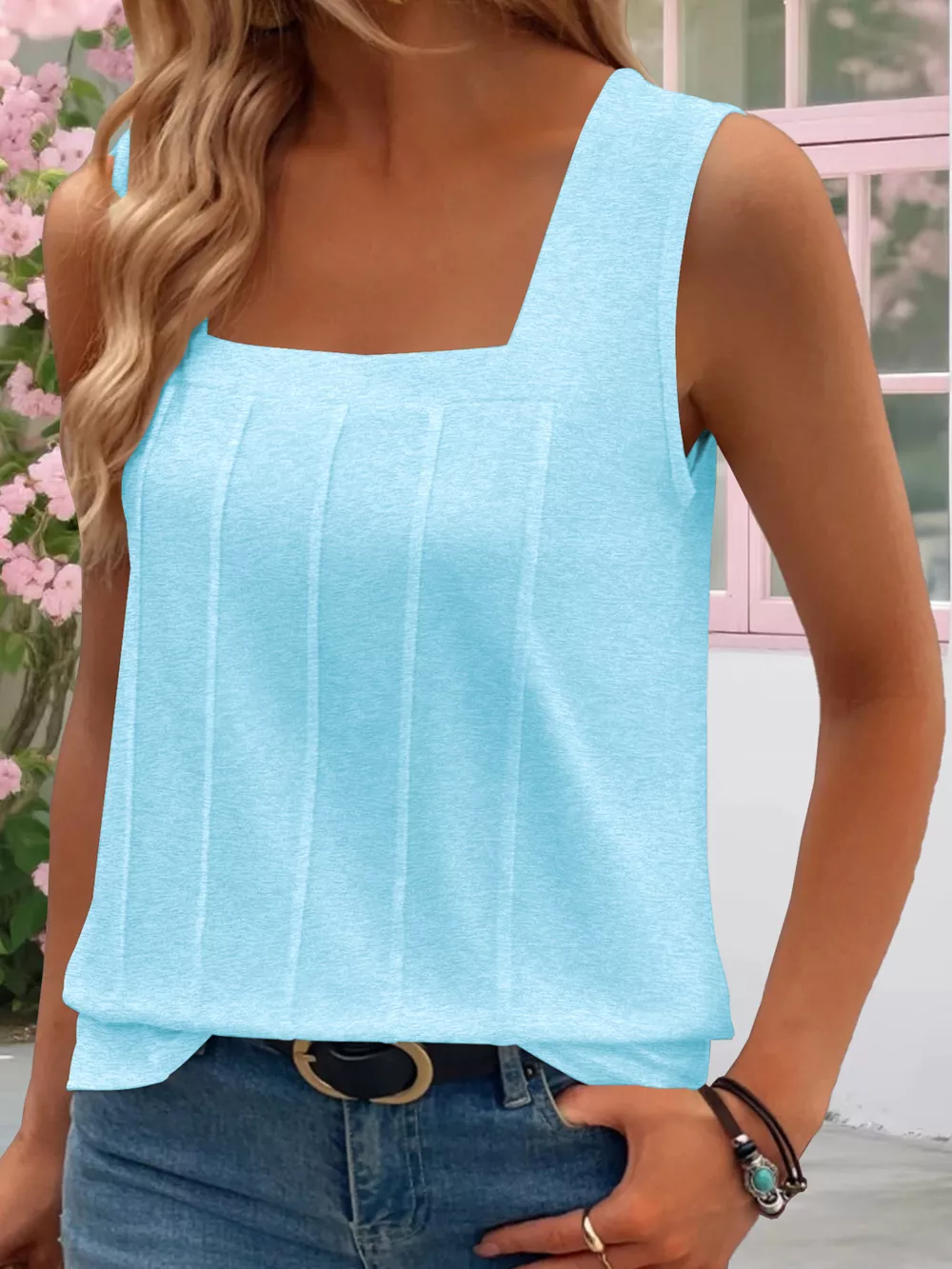 Square Neck Tank Top, image 9