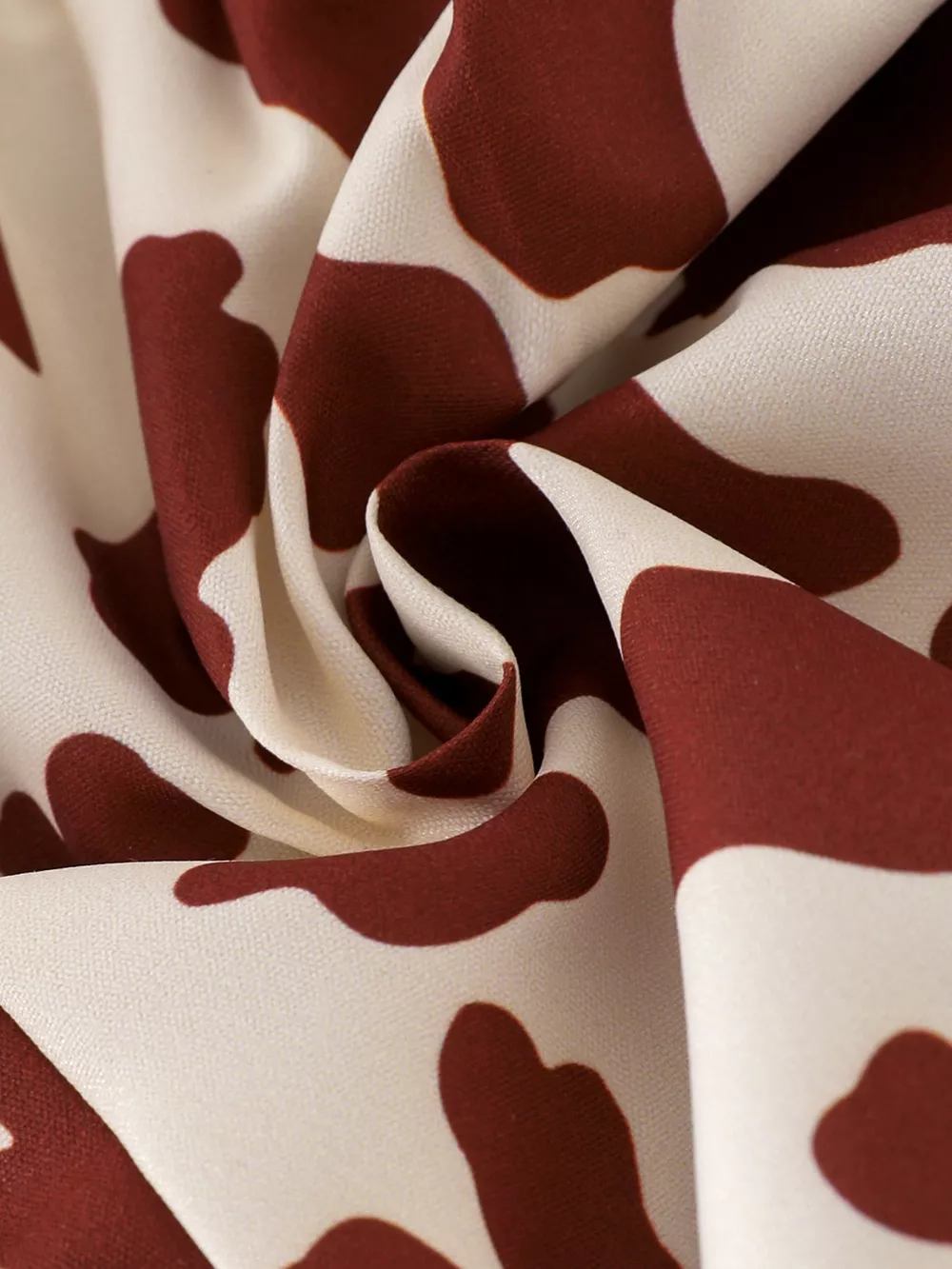 Children's Cow Print Ruffle Jumpsuit, image 9