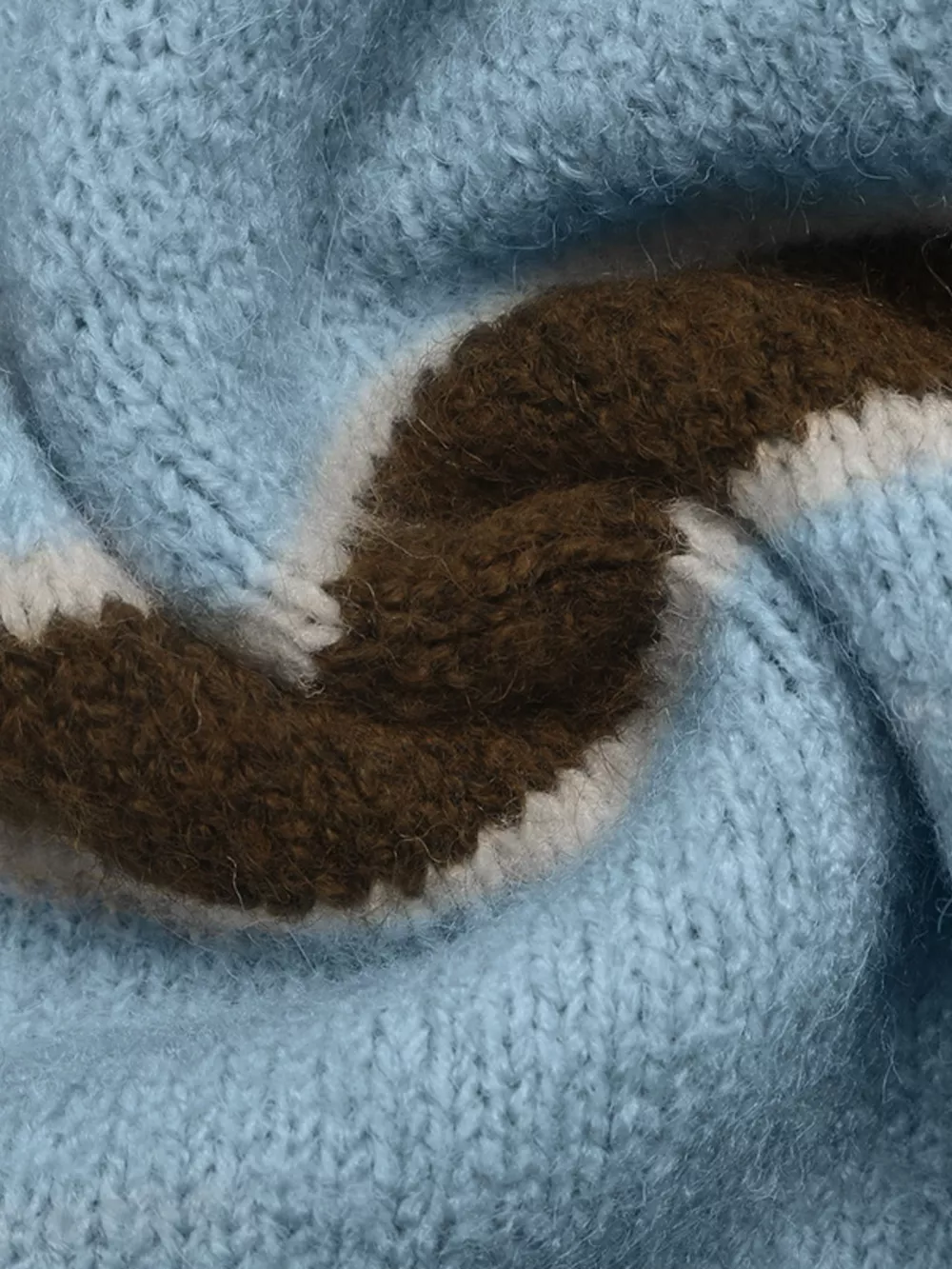 Striped Polo Collar Sweater, image 11