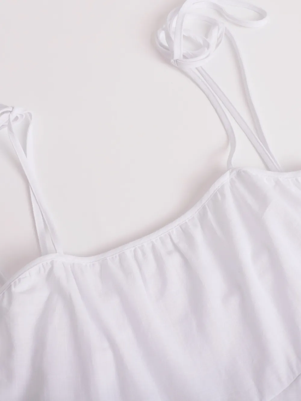 Ruffle Layered Tie Shoulder Cami Dress, image 14