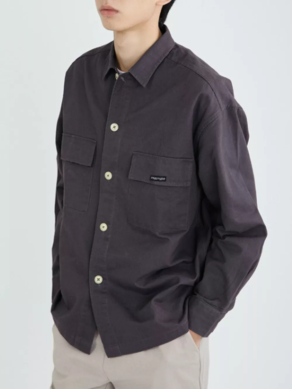 Men's Plus Size Casual Button Up Shirt, image 7