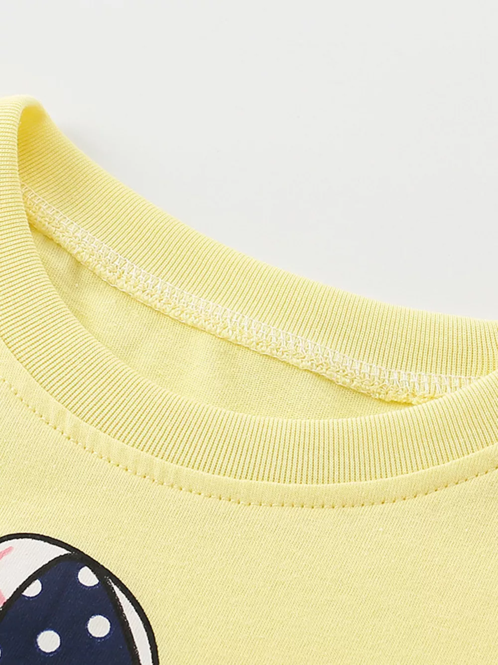 Children's Cartoon Rabbit Bicycle Short Sleeve T-Shirt, image 3
