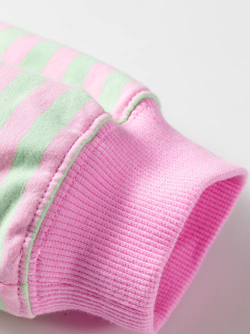 Striped Round Neck Long Sleeve Sweatshirt, image 5