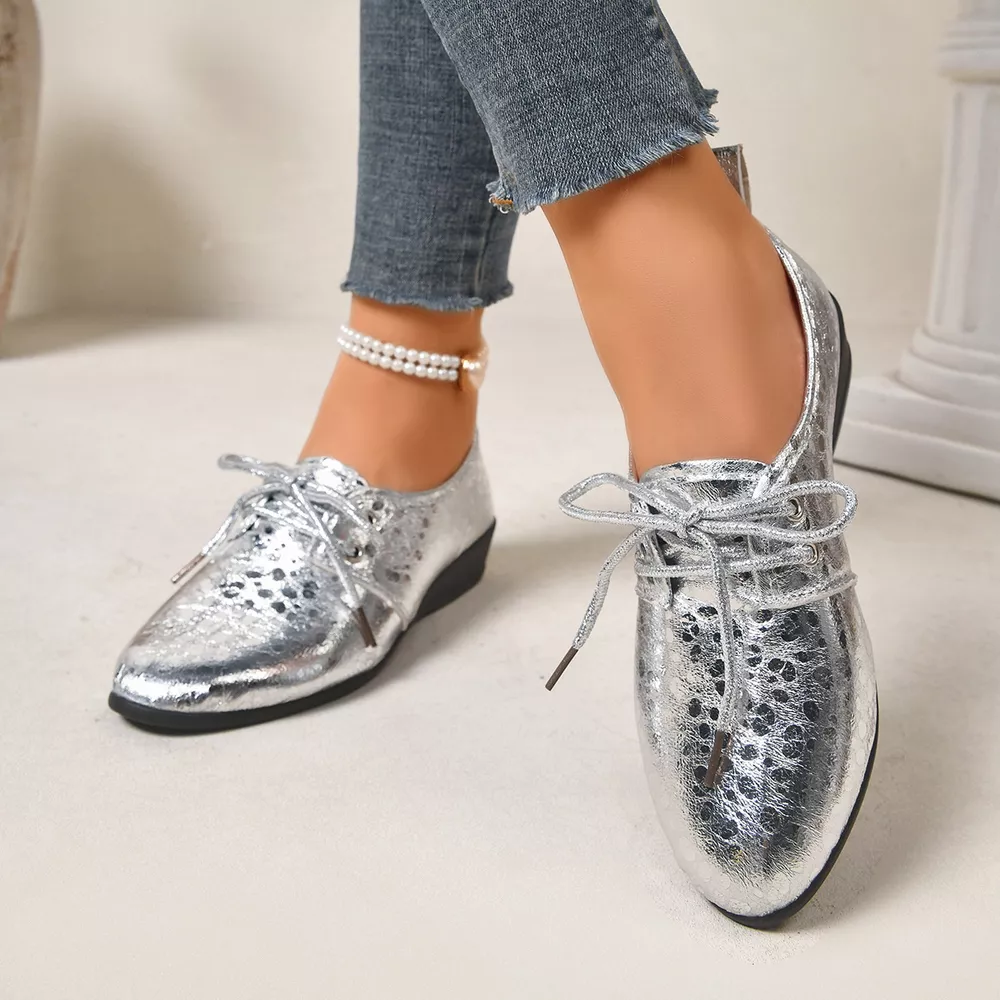 Point Toe Wedge Loafers, image 3