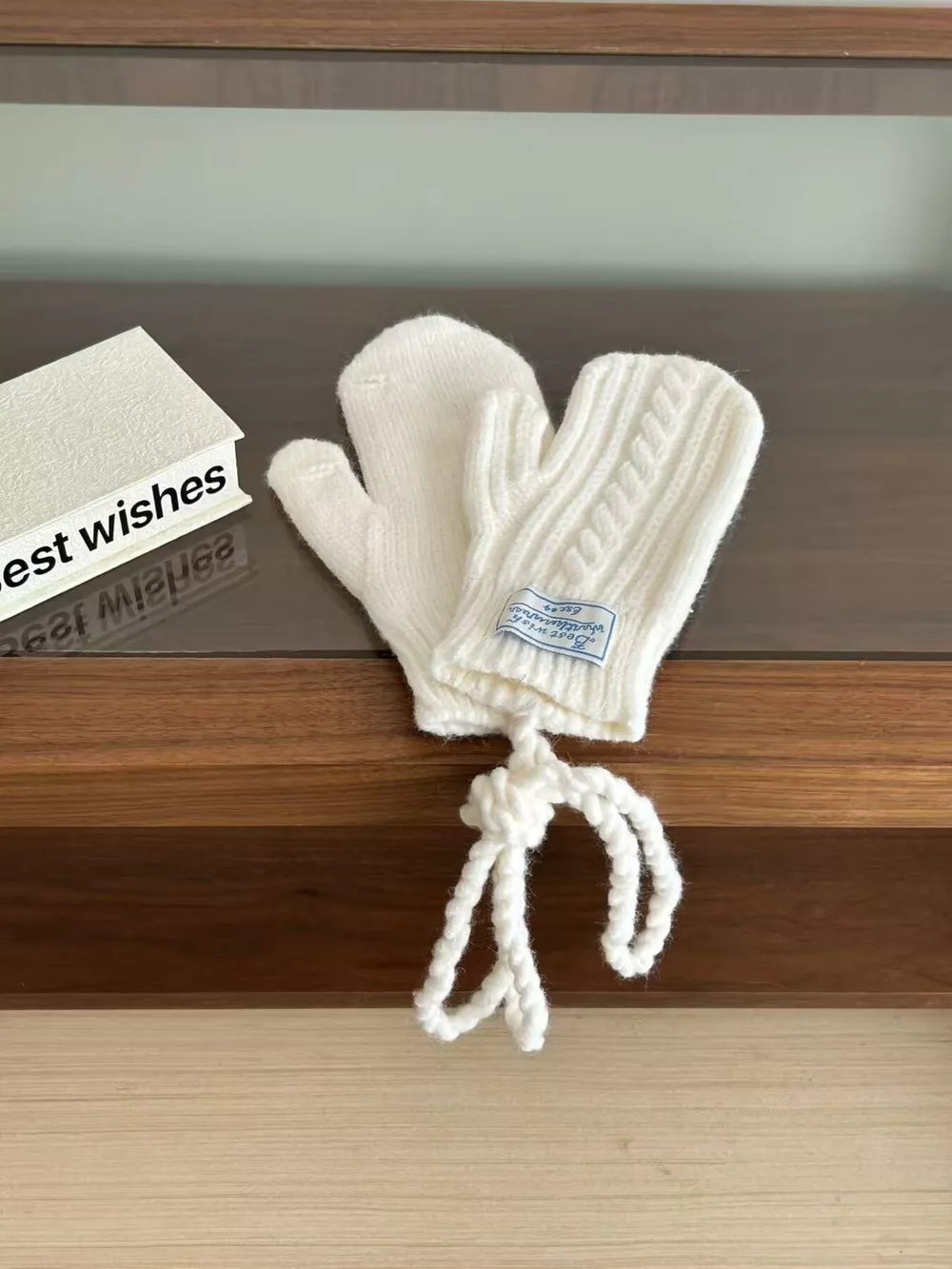 Cable Knit Warm Gloves, image 15