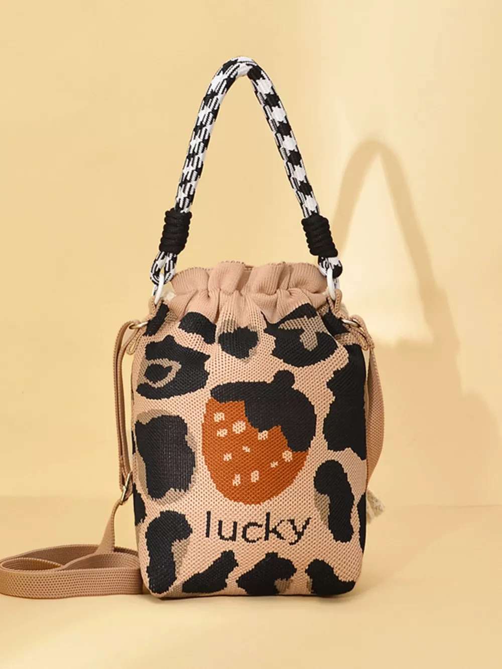 Drawstring Bucket Bag