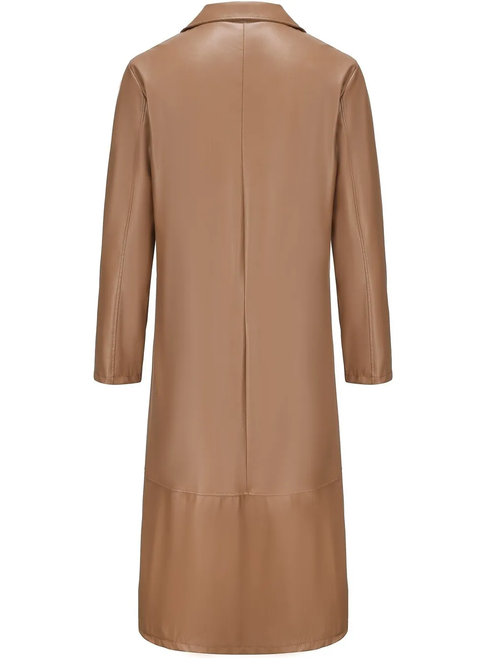 Men's Full Size Button Up Long Sleeve Longline Jacket Plus Size, image 6