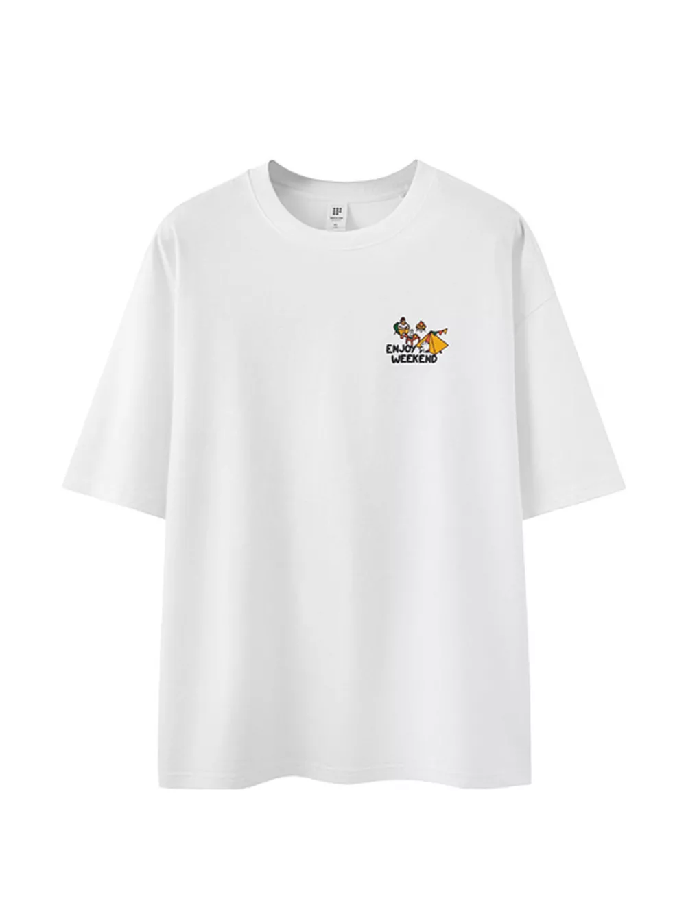 Men's Graphic Round Neck T-Shirt, image 2