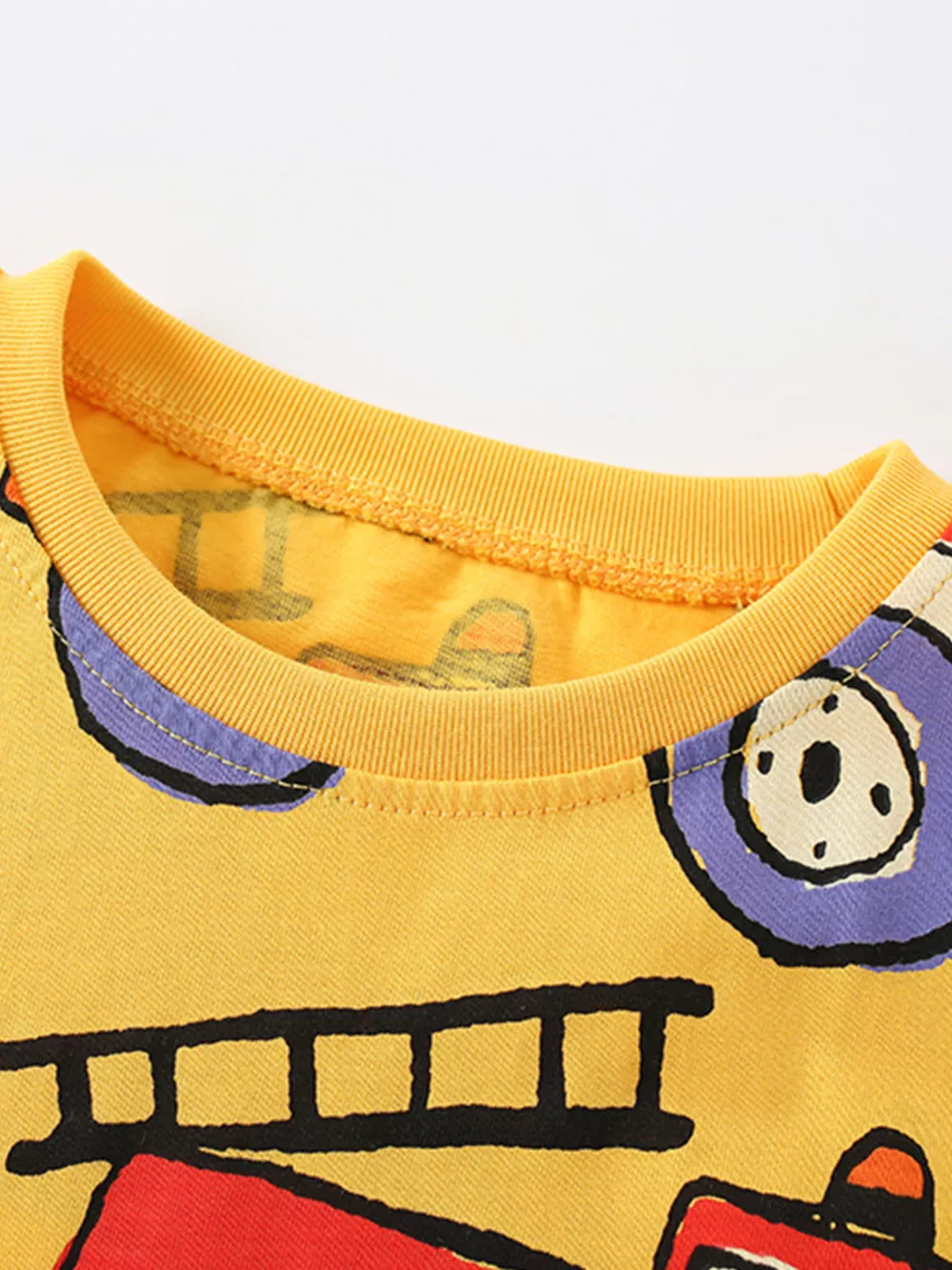 Children's Truck Print Short Sleeve T-Shirt, image 2