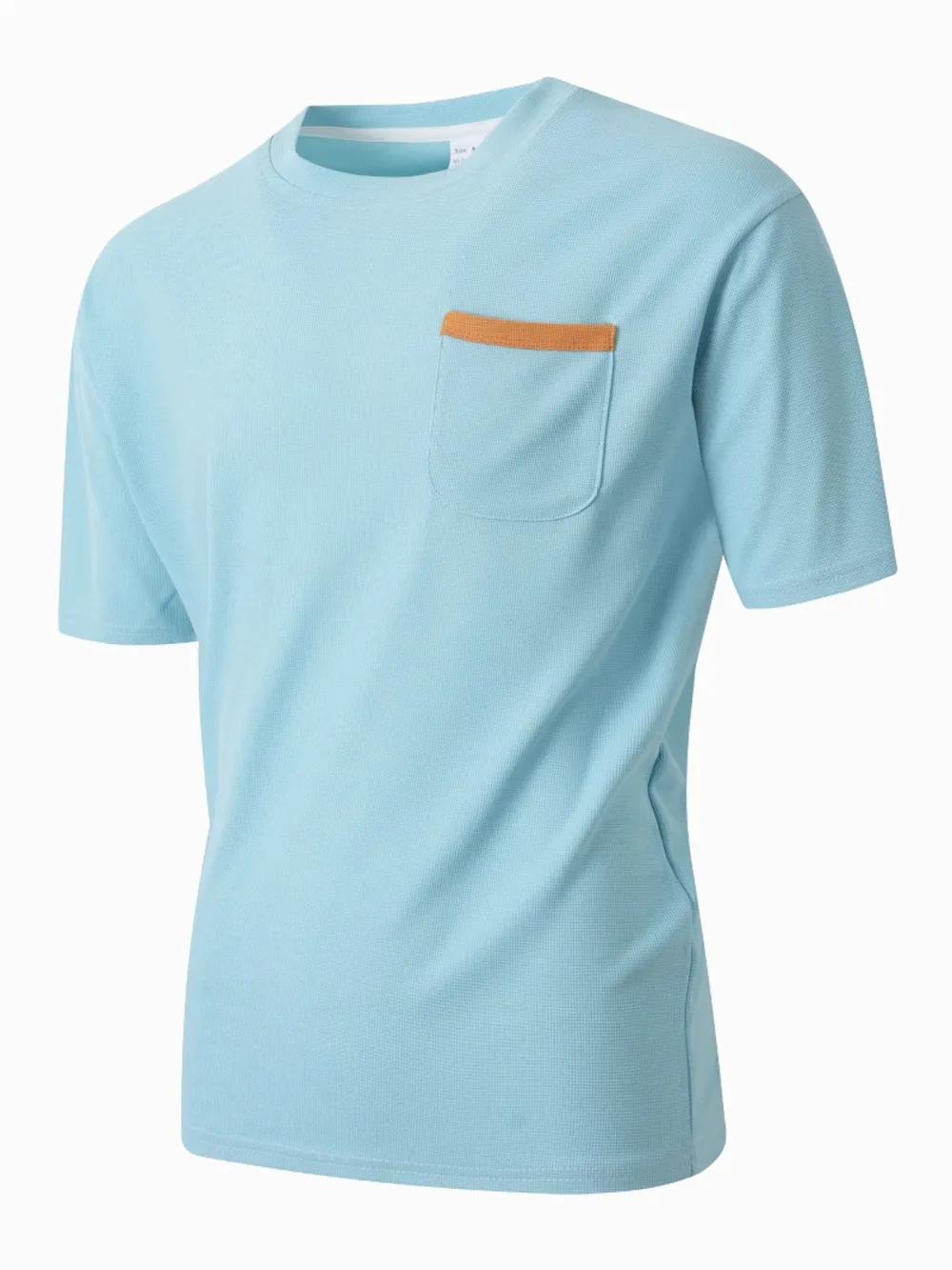 Men's Full Size Round Neck Short Sleeve T-Shirt Plus Size, image 6