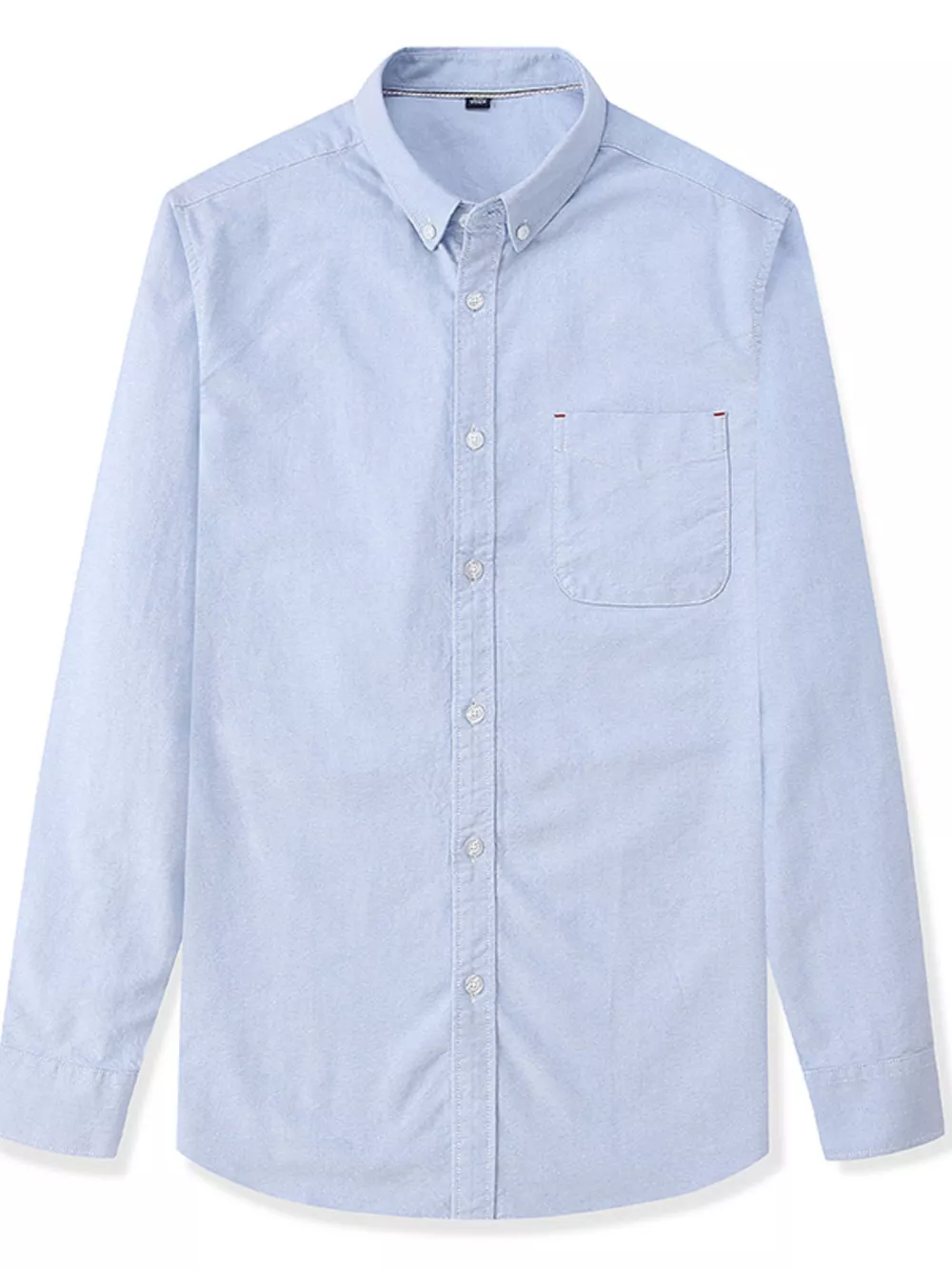 Men's Full Size Button Up Long Sleeve Shirt Plus Size, image 3