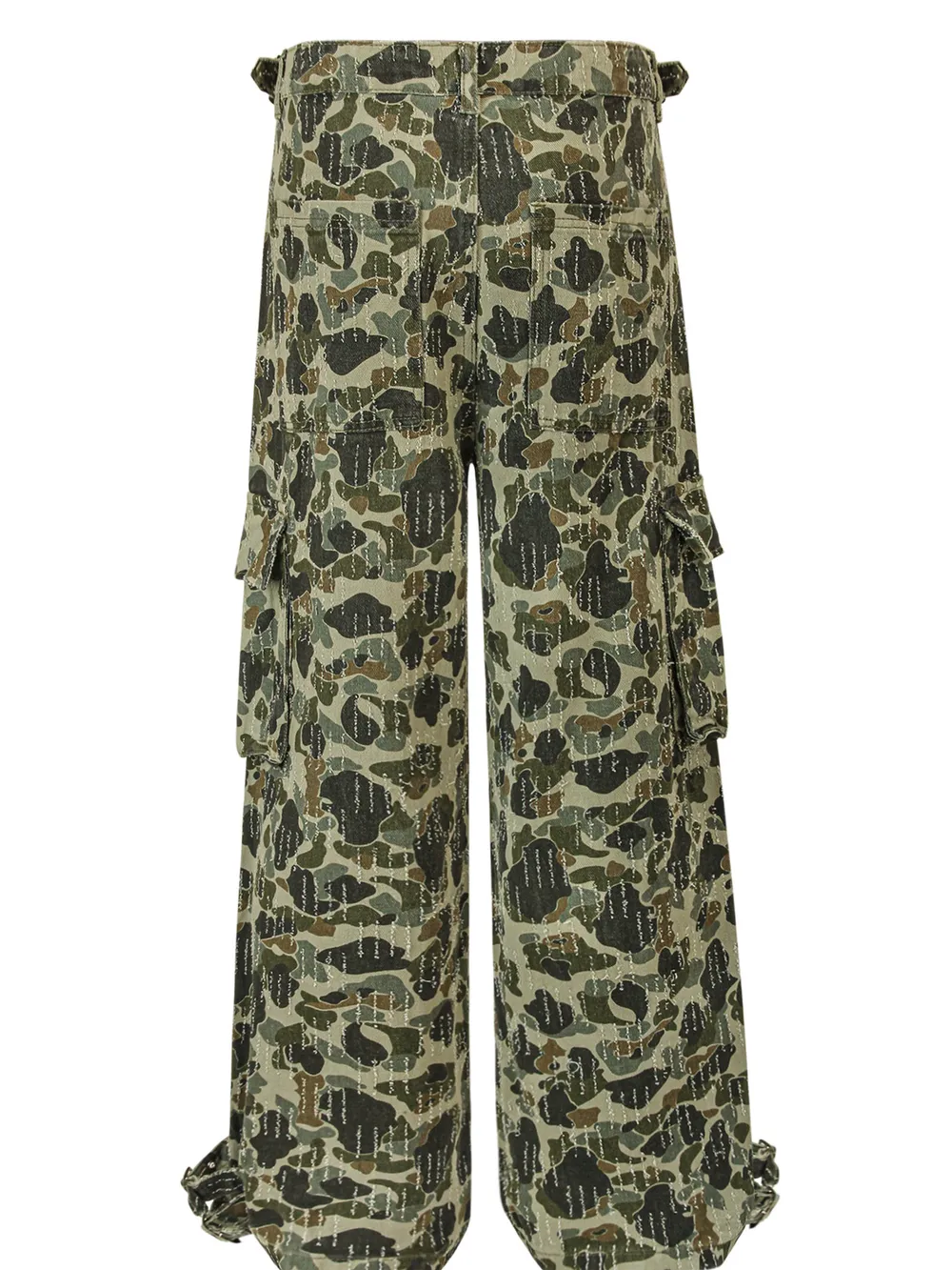 Men's Camouflage Cargo Pants with Multiple Pockets, image 3