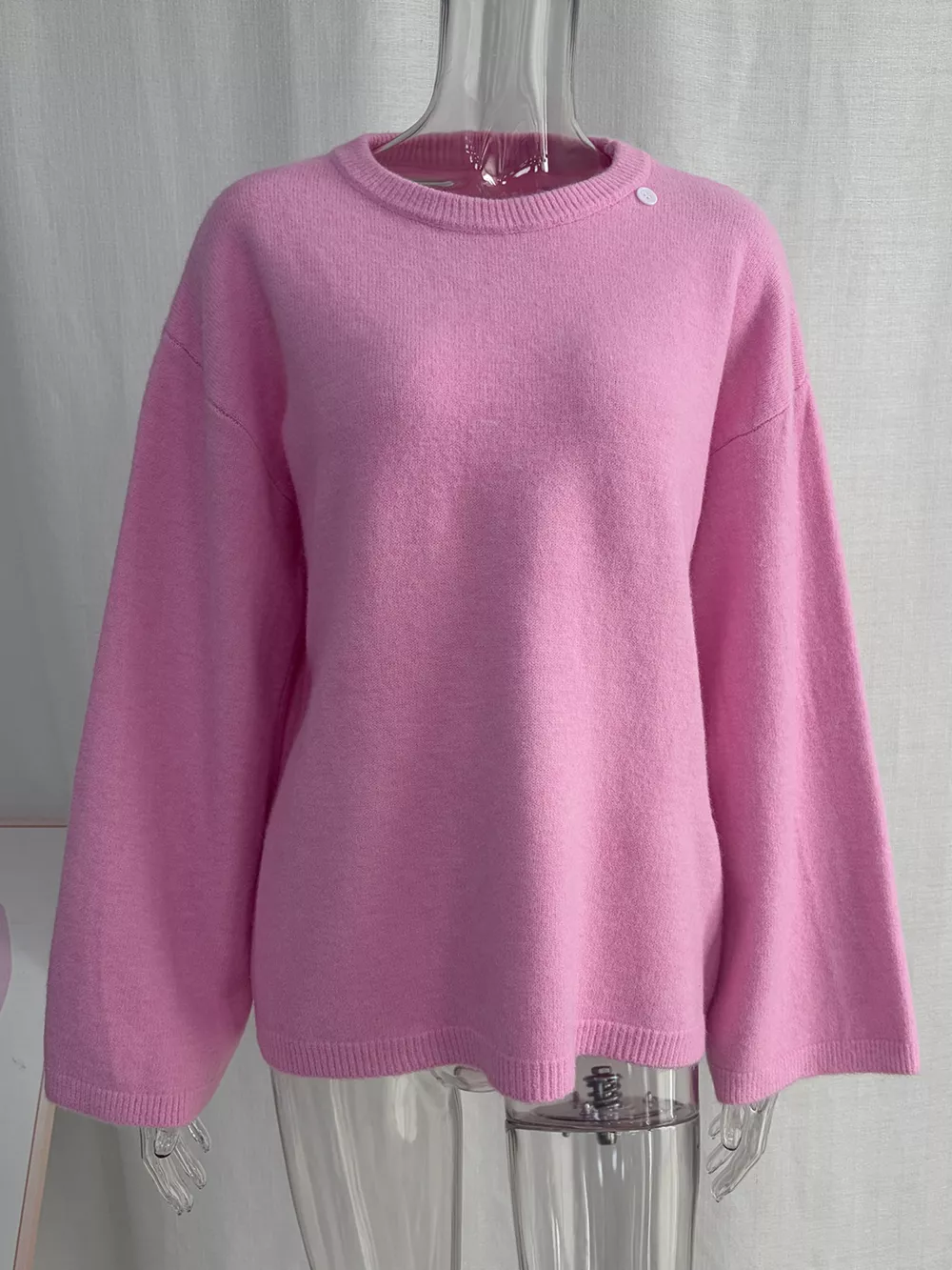 Waist-Tie Detail Sweater and Maxi Skirt Set, image 19
