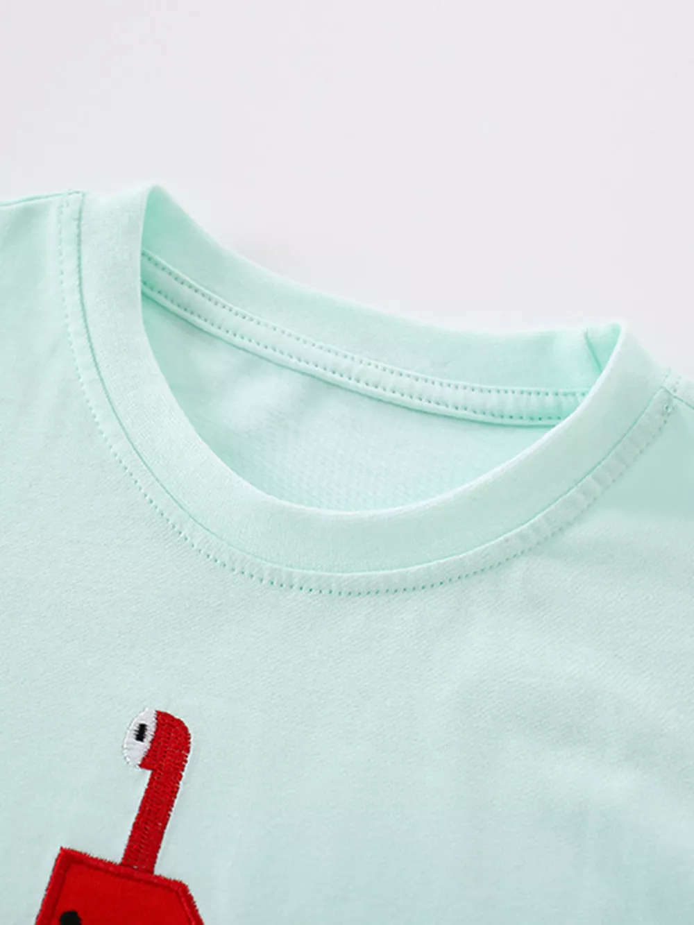 Children's Submarine Embroidered Round Neck Tee, image 3