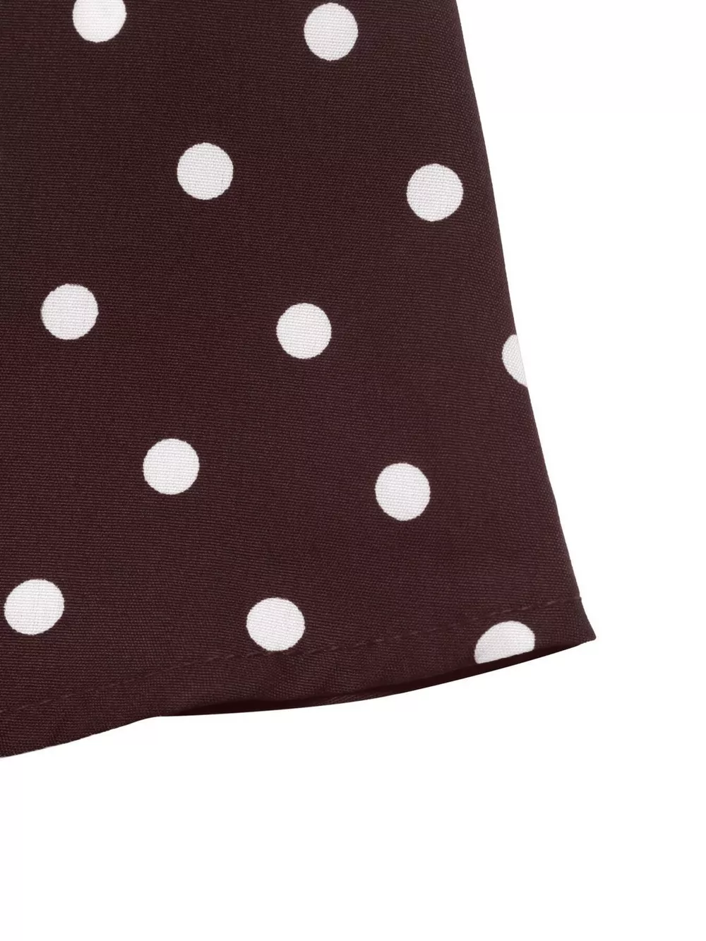 Polka Dot Long Sleeve Shirt Dress, image 13