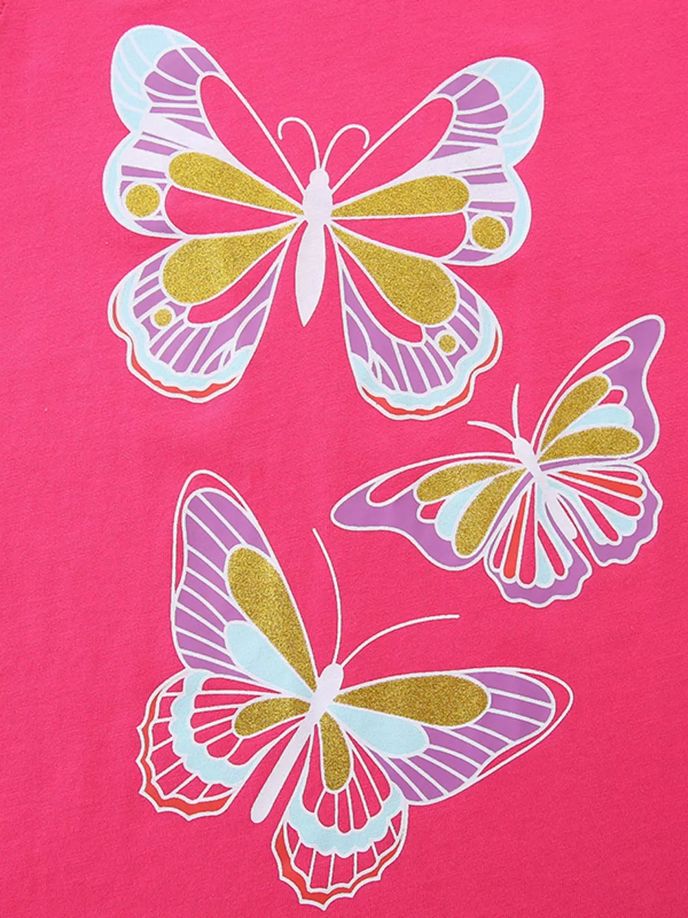 Children's Butterfly Top and Shorts Set, image 2