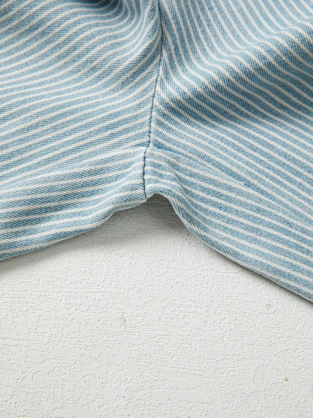 Stripe Mid Rise Drawstring Waist Jeans, image 2