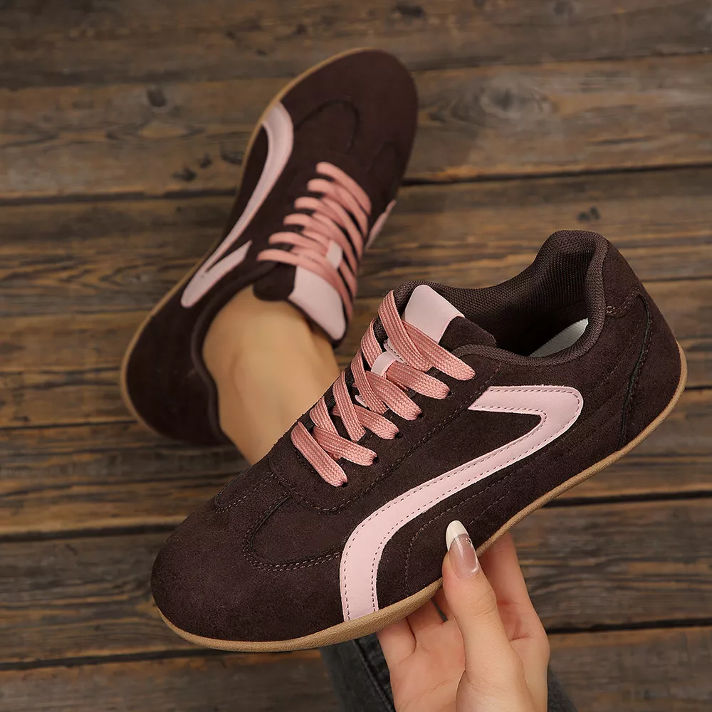 Round Toe Lace Up Sneakers, image 6