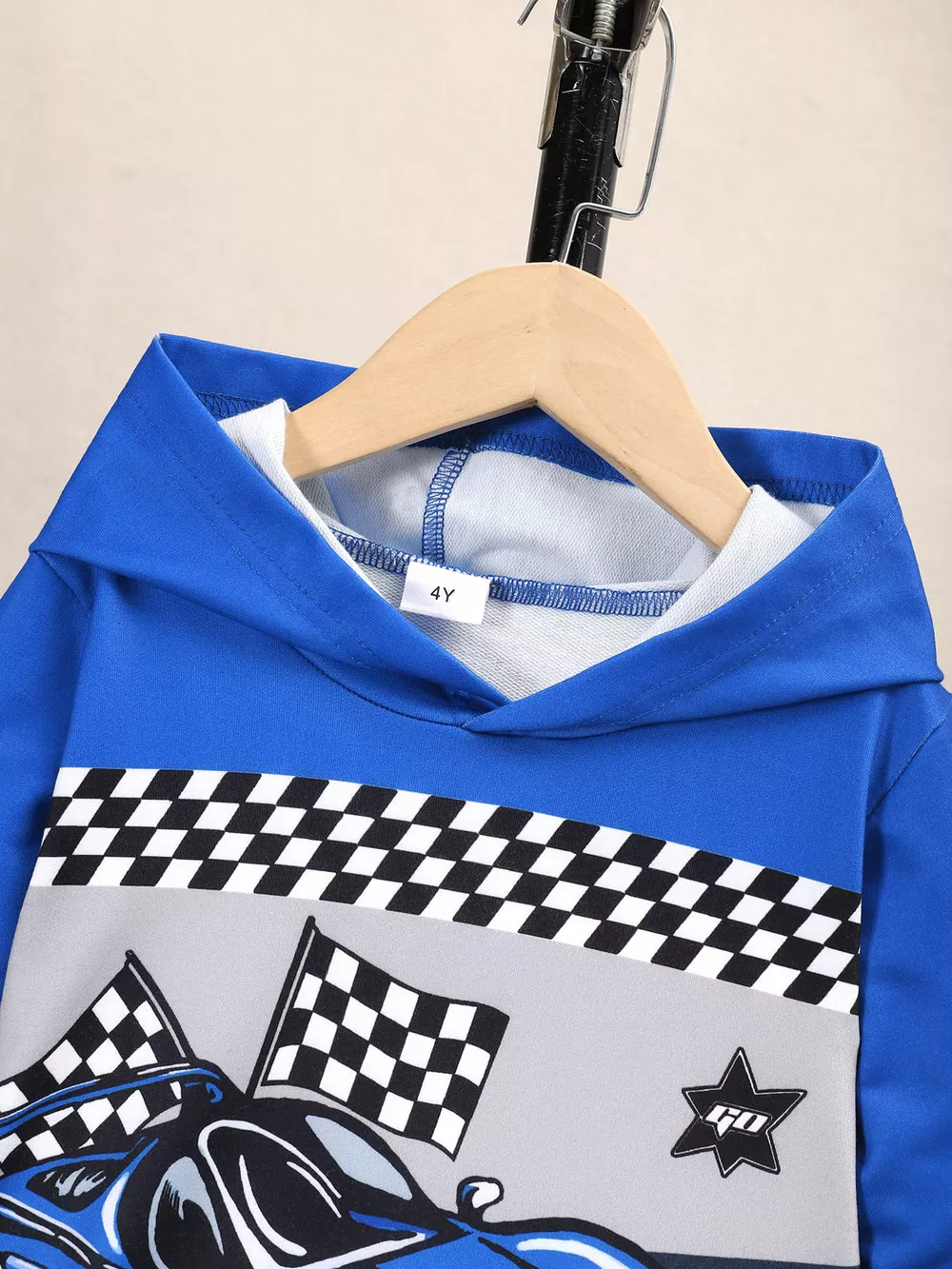 Children's Racing Car Hoodie & Pants Set, image 5