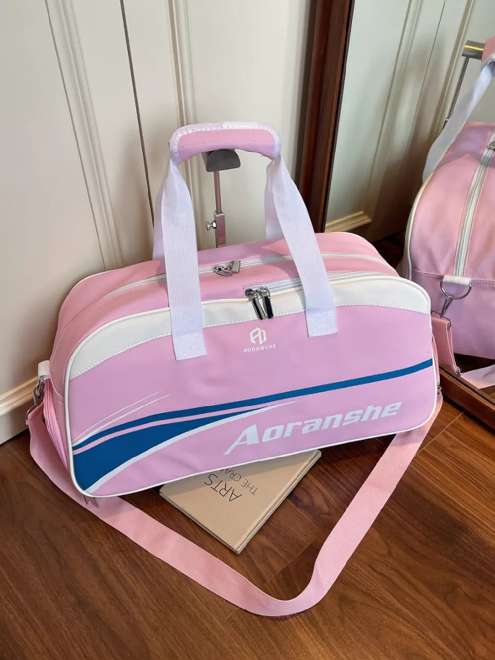Contrast Sports Duffel Bag, image 4