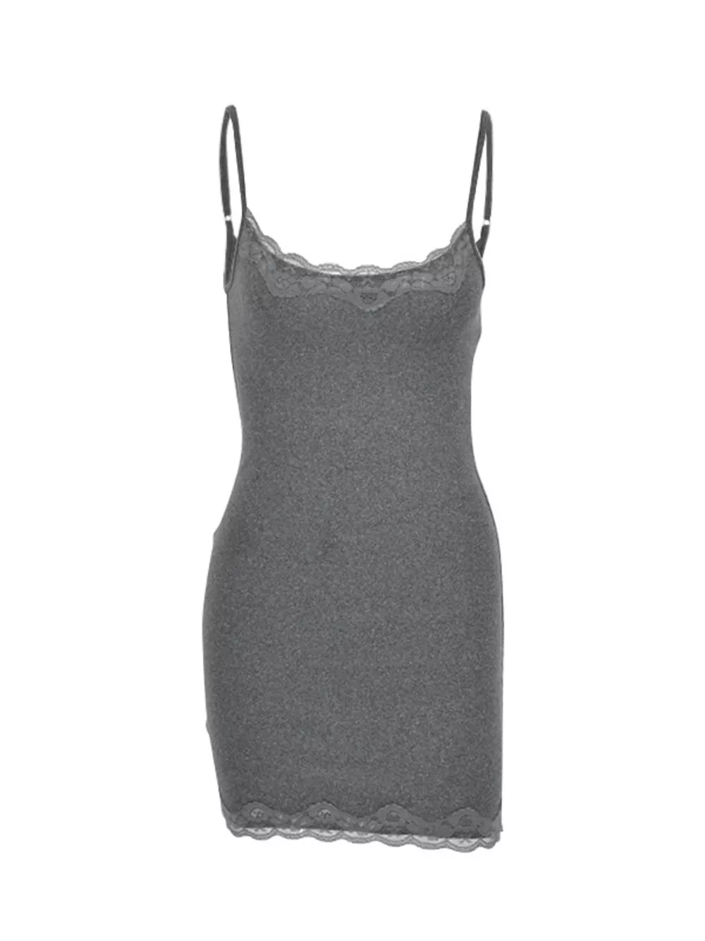 Lace Trim Bodycon Mini Dress, image 6