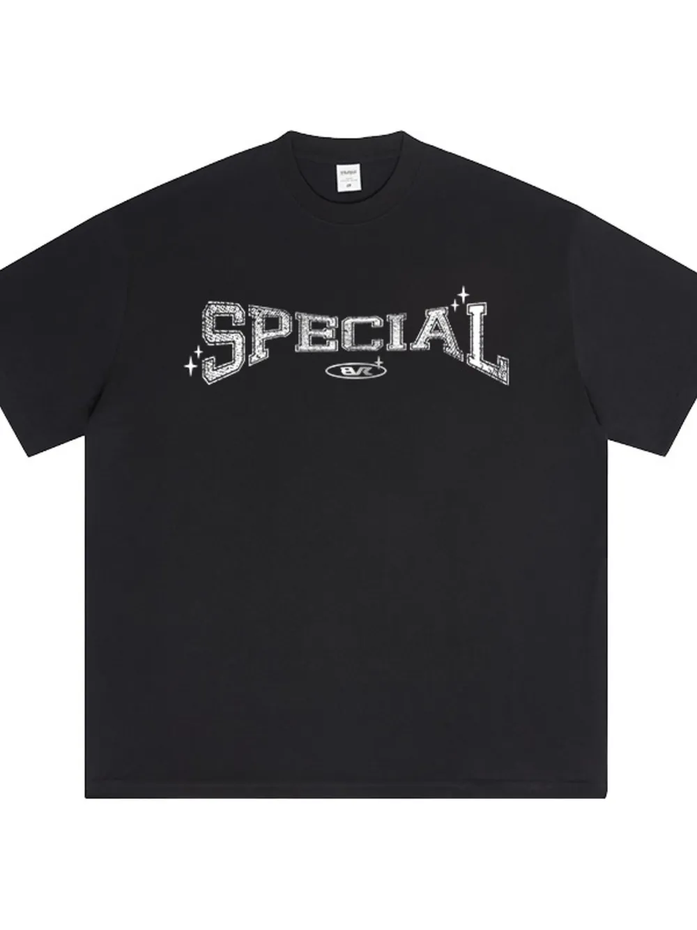 Men's Letter Graphic Round Neck Short Sleeve T-Shirt