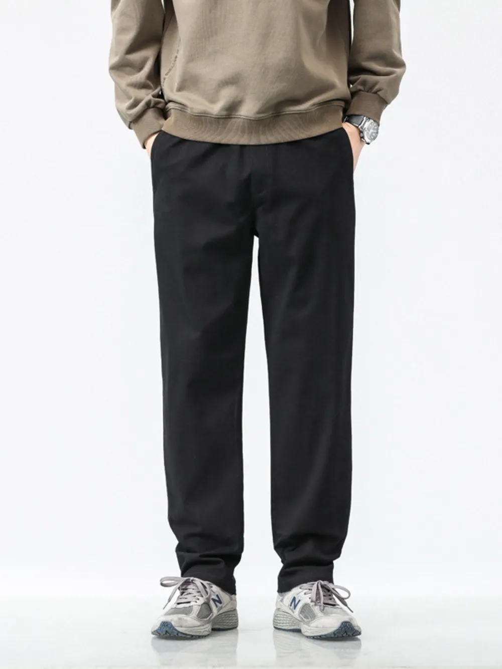 Men's Plus Size Relaxed Fit Casual Pants