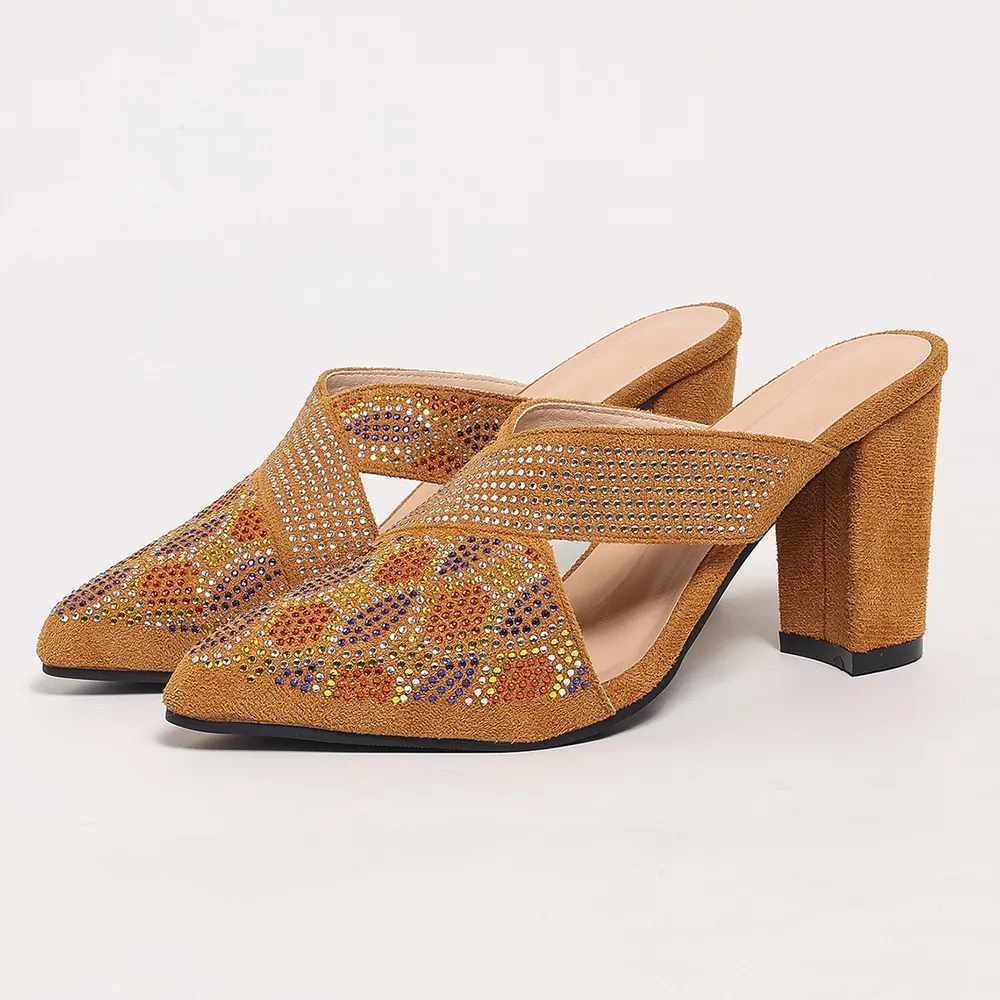 Point Toe Block Heels Sandals, image 3