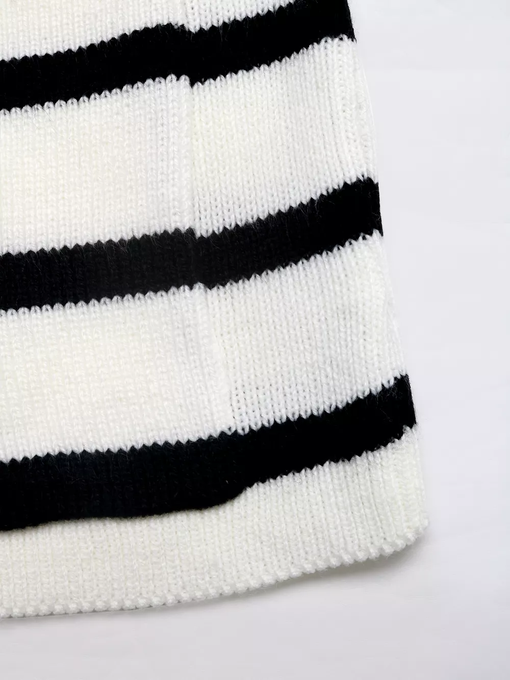 Striped Button-Front Cardigan, image 2