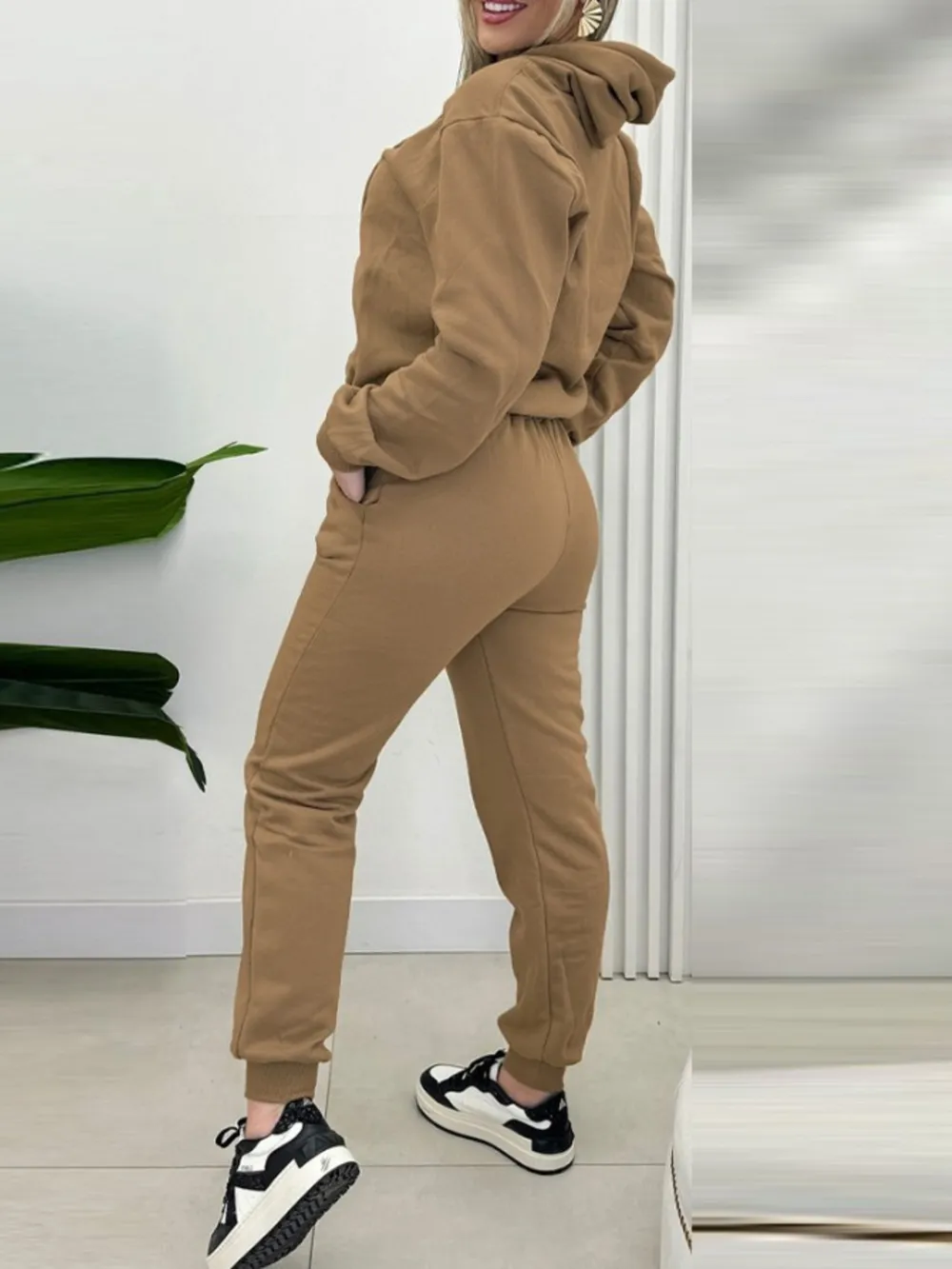 Long Sleeve Hoodie and Joggers Set, image 6