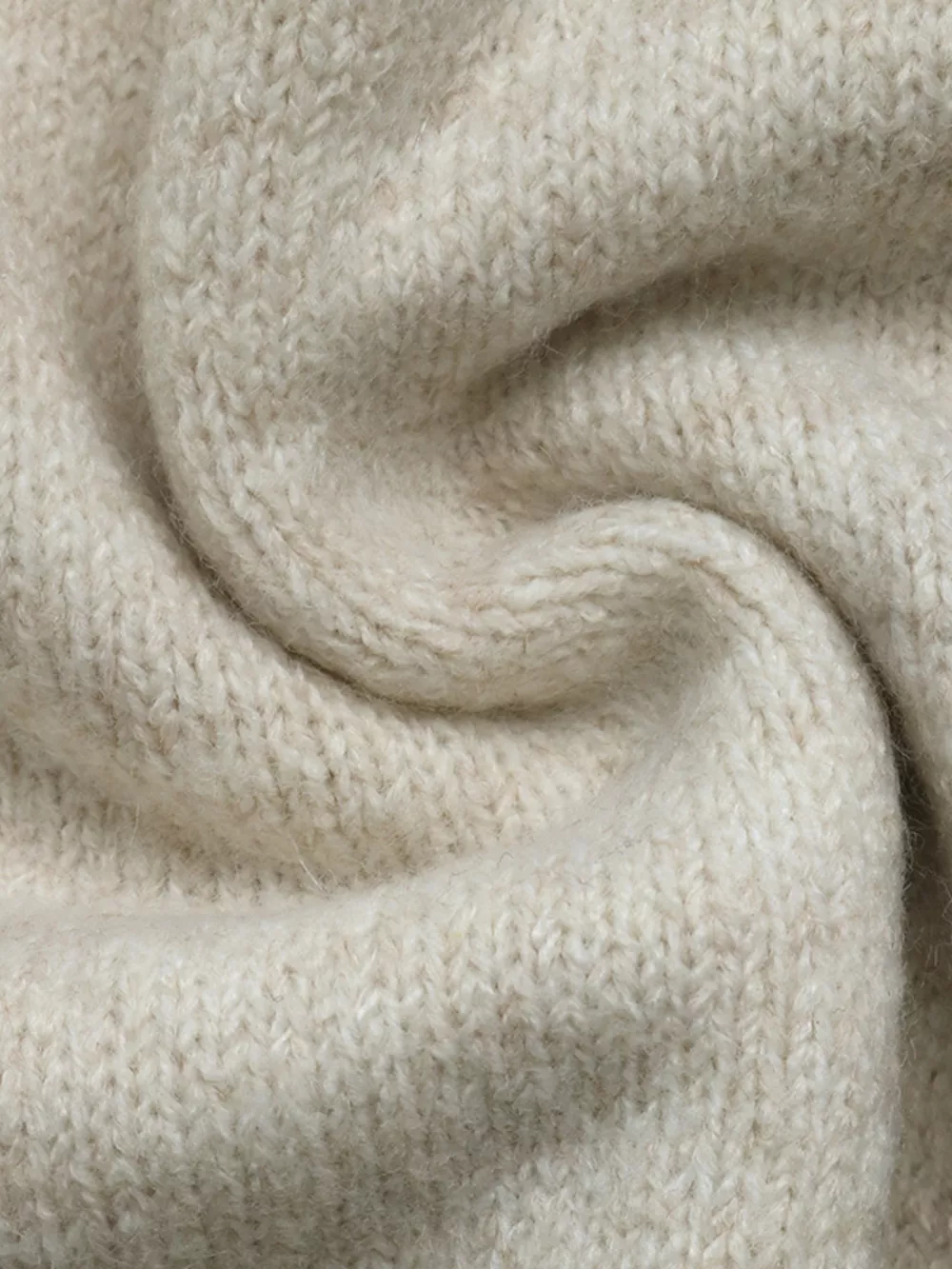 Contrast Trim Ribbed Cuff Tie-Sleeve Sweater, image 11