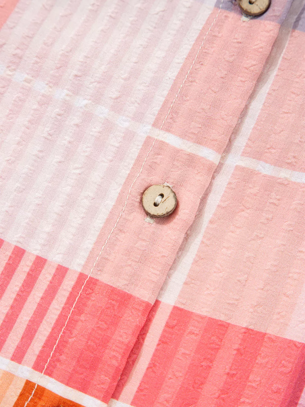 Oversized Check Tunic Shirt, image 9