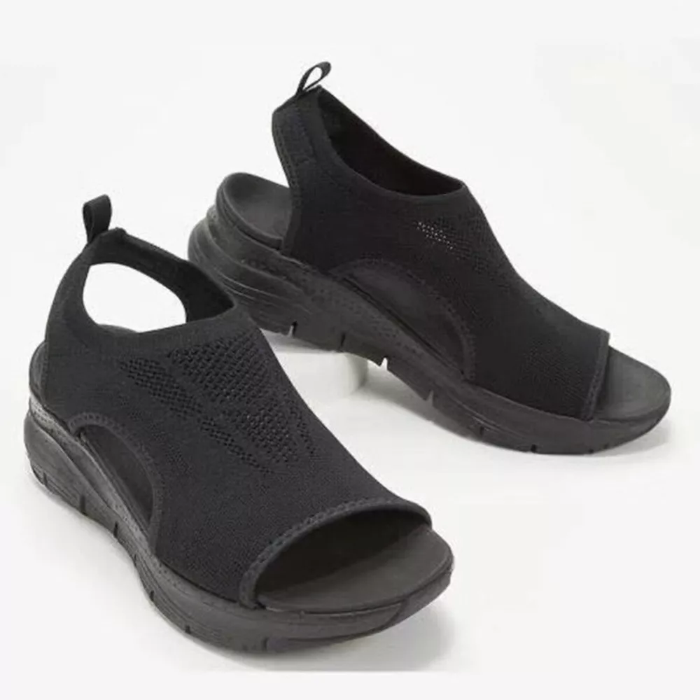Open Toe Wedge Sandals