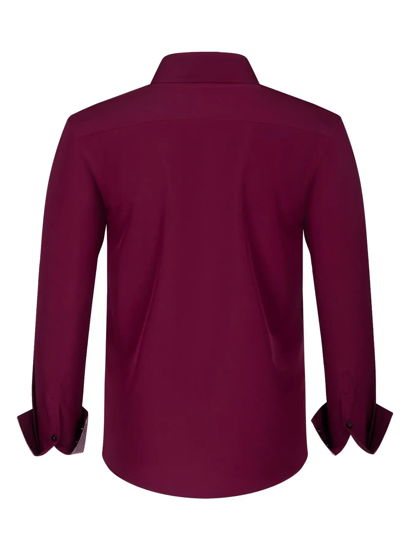 Men's Full Size Button-Down Casual Shirt with Contrast Cuffs Plus Size, image 5
