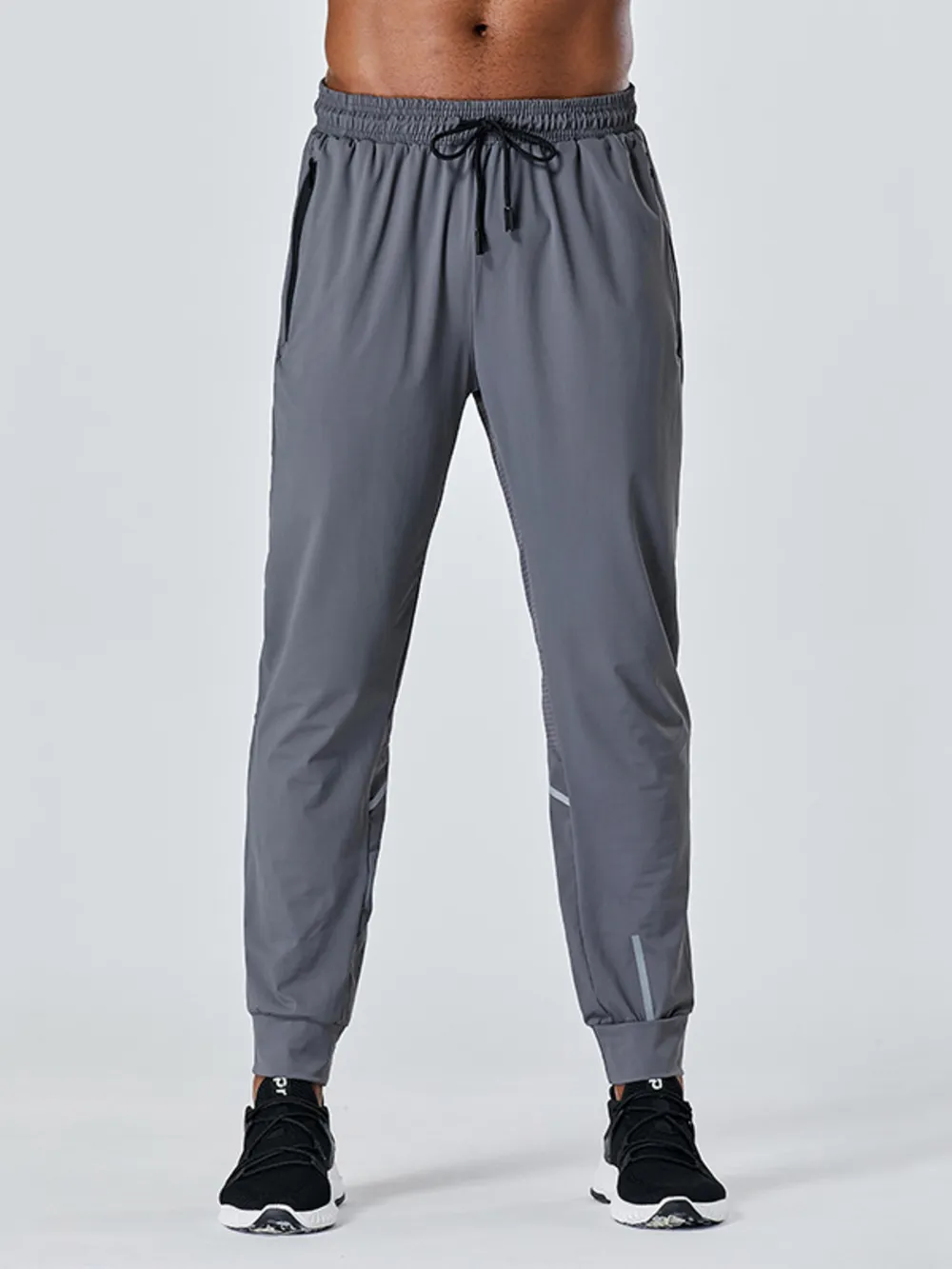 Men's Plus Size Drawstring Active Pants, image 2