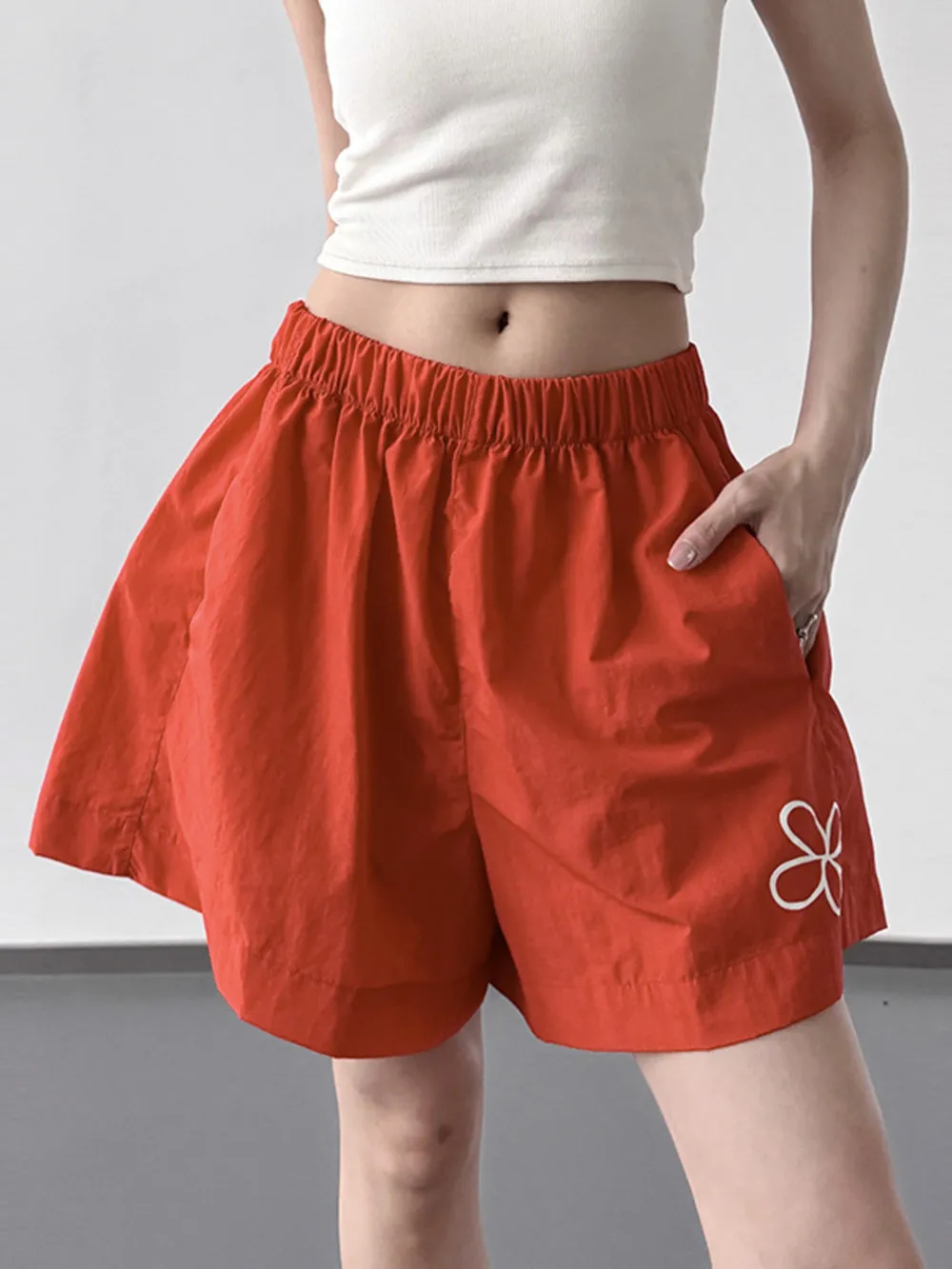 Elastic Waist Shorts, image 14