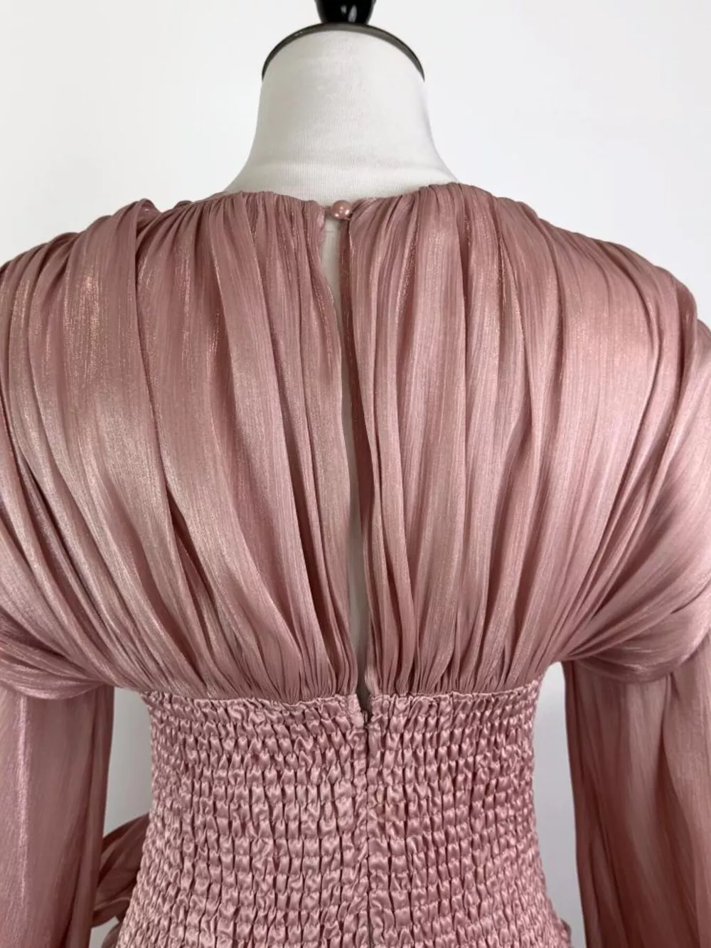 Ruffled Long Sleeve Mini Dress, image 23