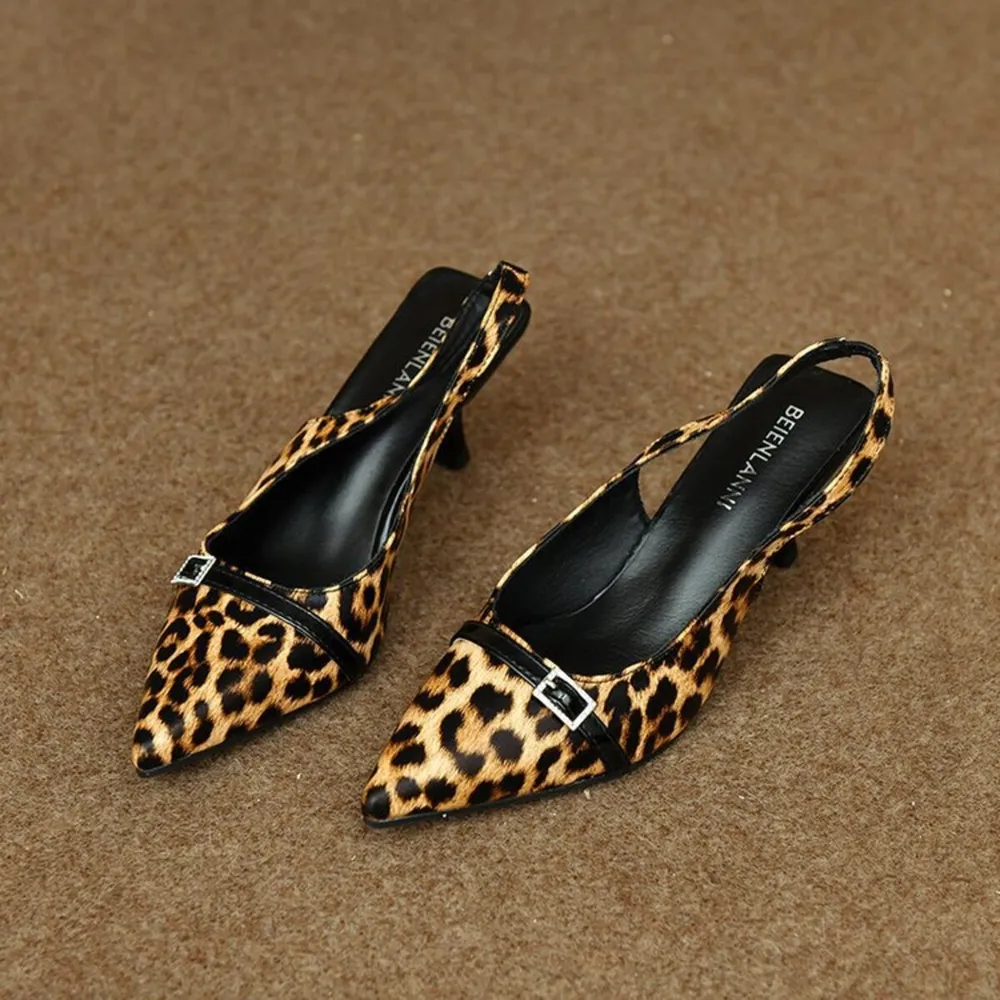 Pointed Toe Slingback Pumps, image 28