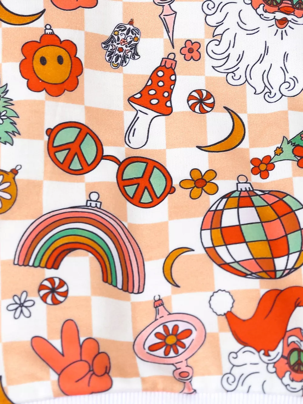 Children's Christmas Santa Print Long Sleeve Set, image 3