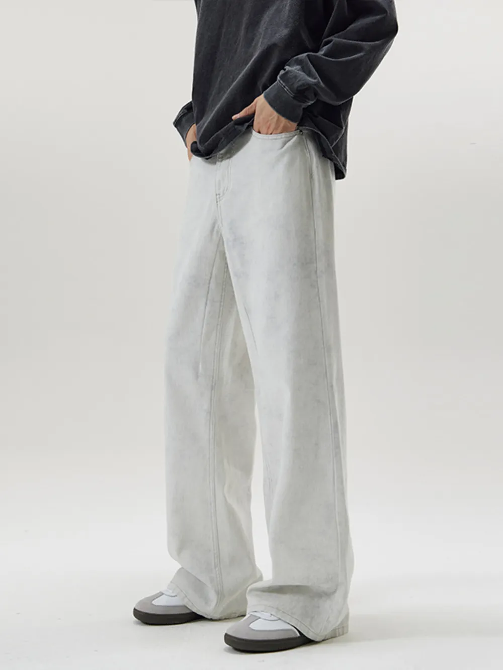 Men's Full Size Wide Leg Pants Plus Size, image 5