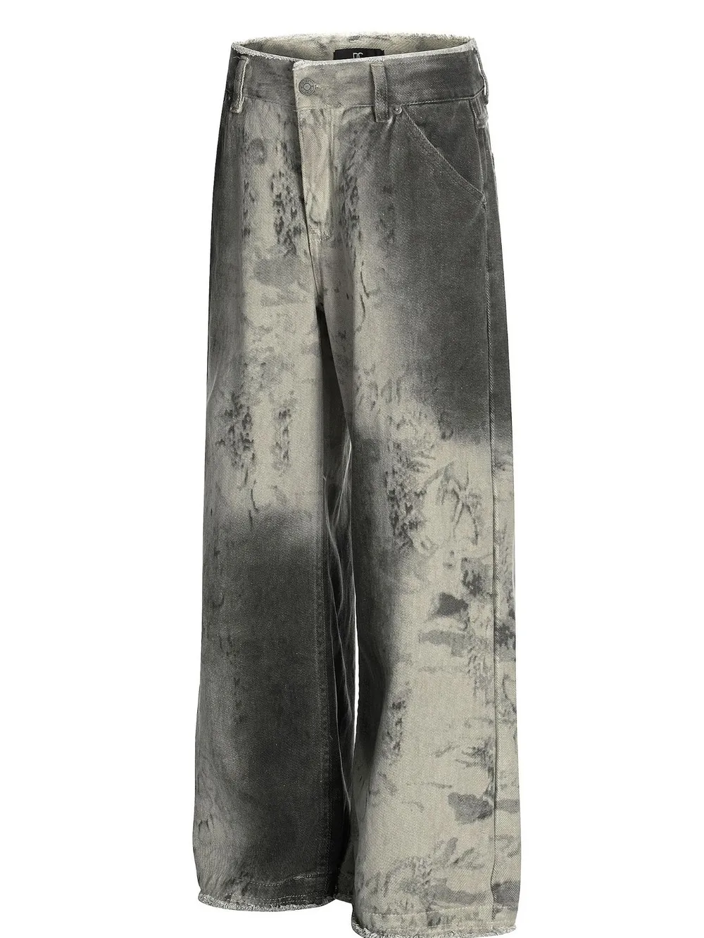 Men's Wide Leg Jeans, image 2