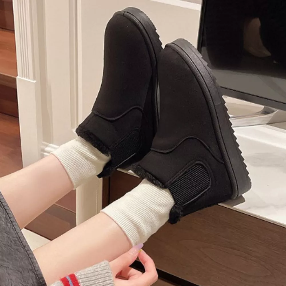 Round Toe Platform Boots, image 4
