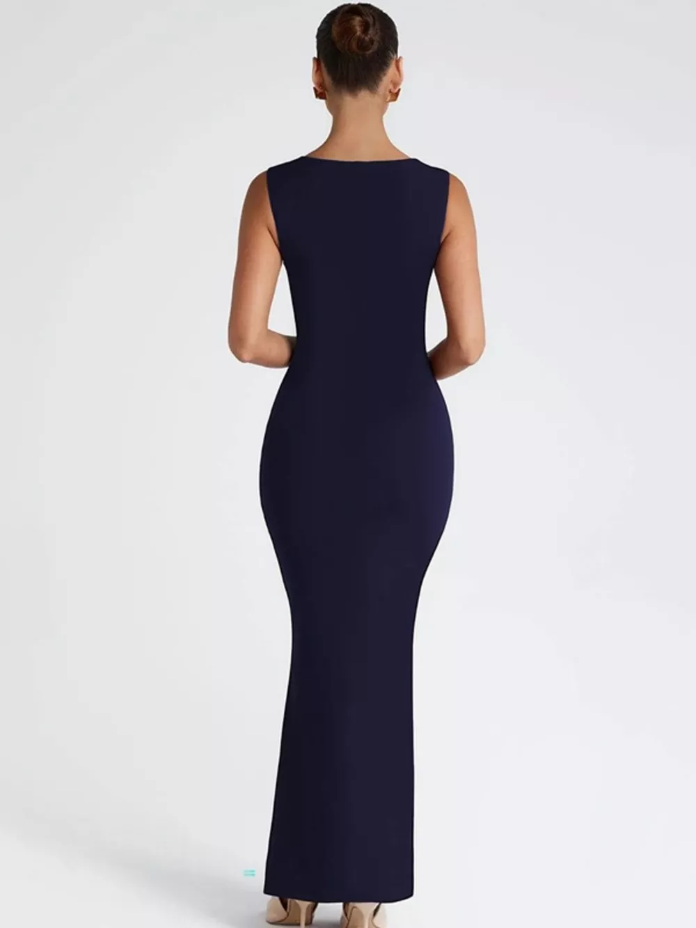 Square Neck Sleeveless Maxi Dress, image 14
