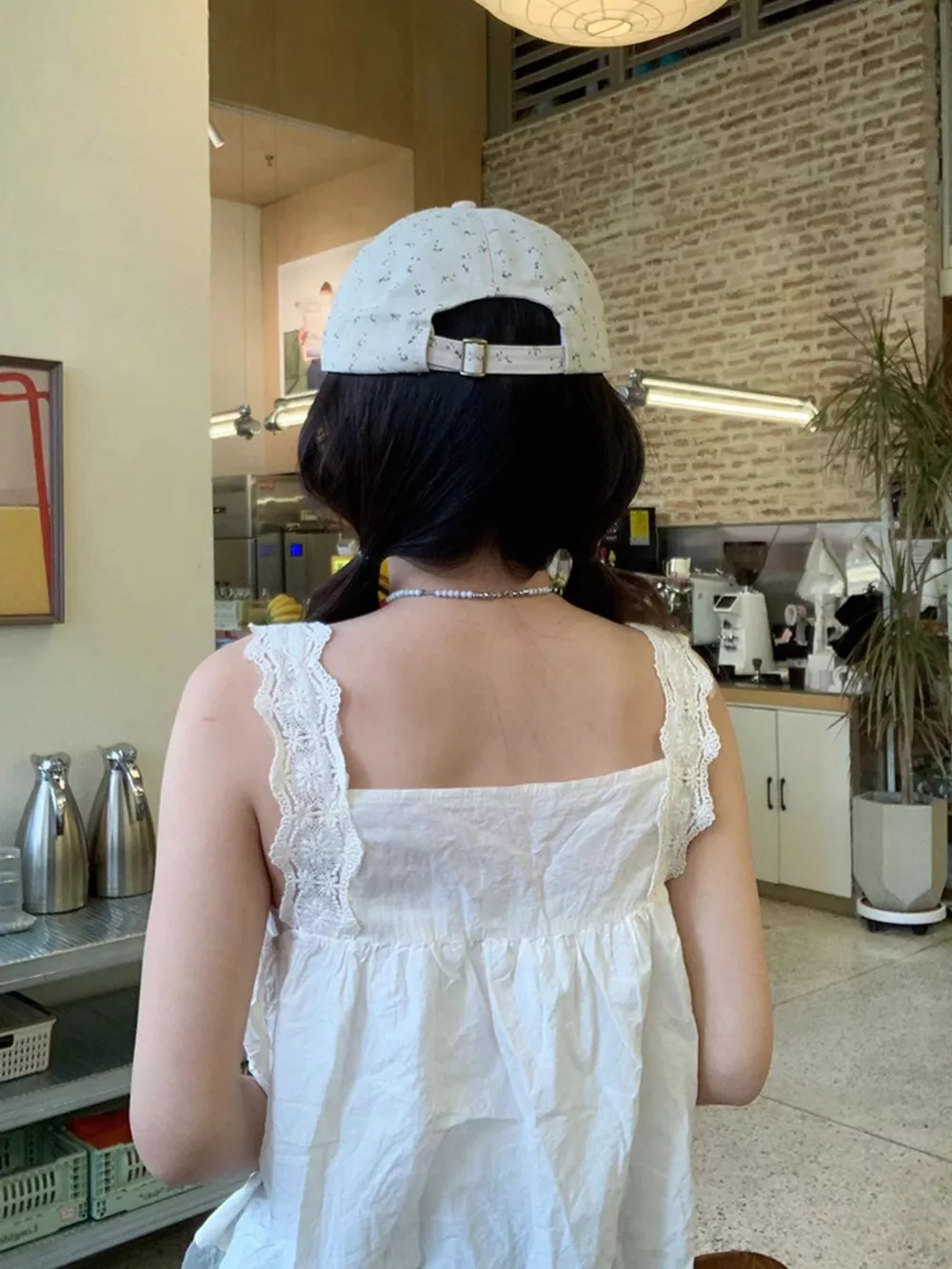 Floral Embroidered Baseball Cap, image 2